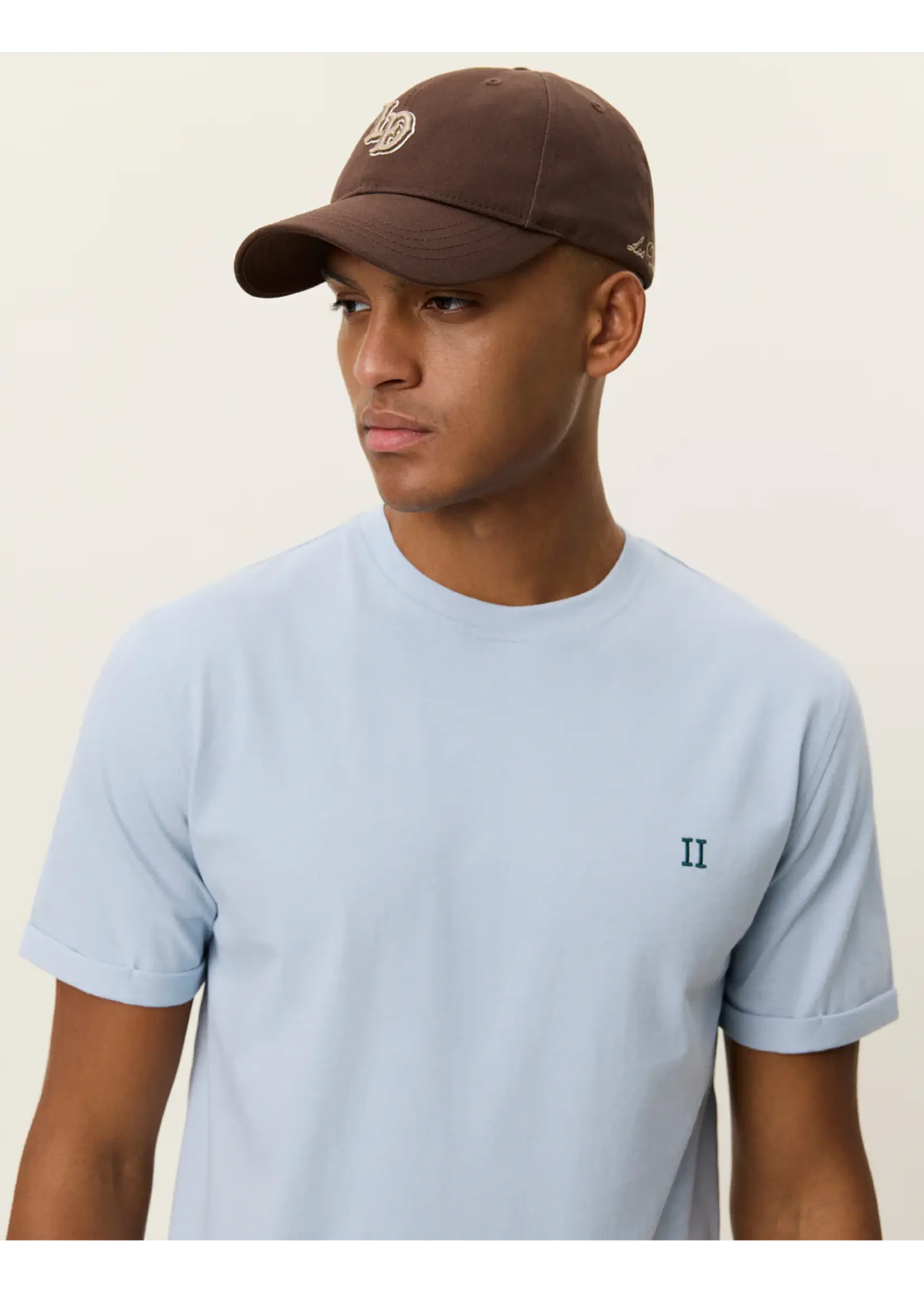 Les Deux Les Deux - Norregaard T-Shirt - Blauw