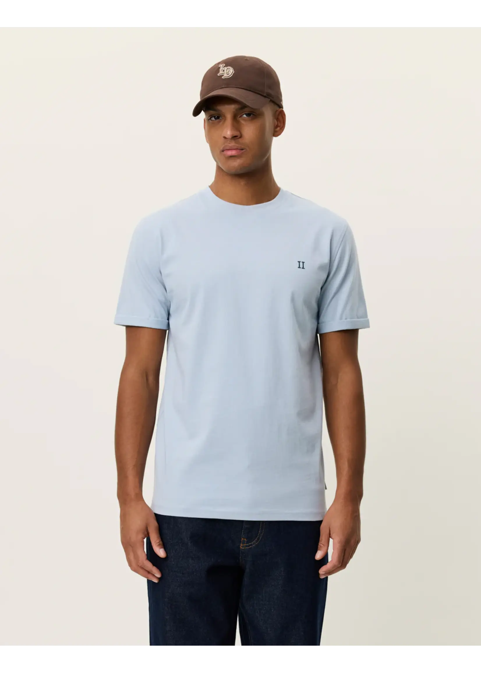 Les Deux Les Deux - Norregaard T-Shirt - Blauw