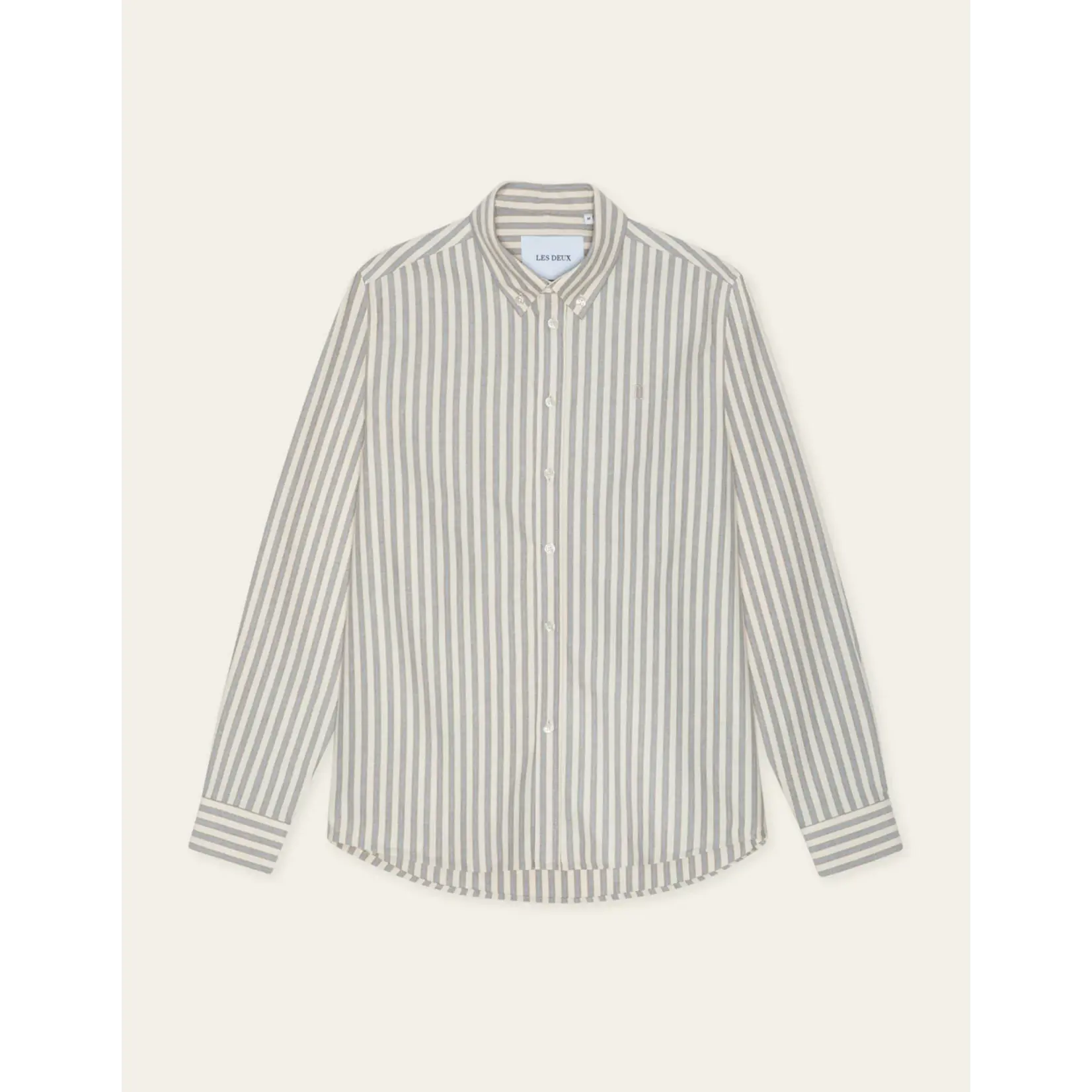Les Deux Les Deux - Konrad Striped Oxford Shirt - Verschillende kleuren verkrijgbaar