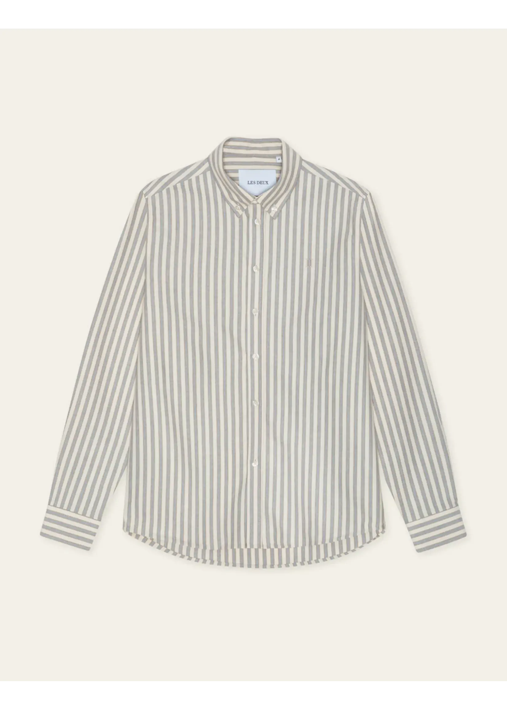 Les Deux Les Deux - Konrad Striped Oxford Shirt - Verschillende kleuren verkrijgbaar
