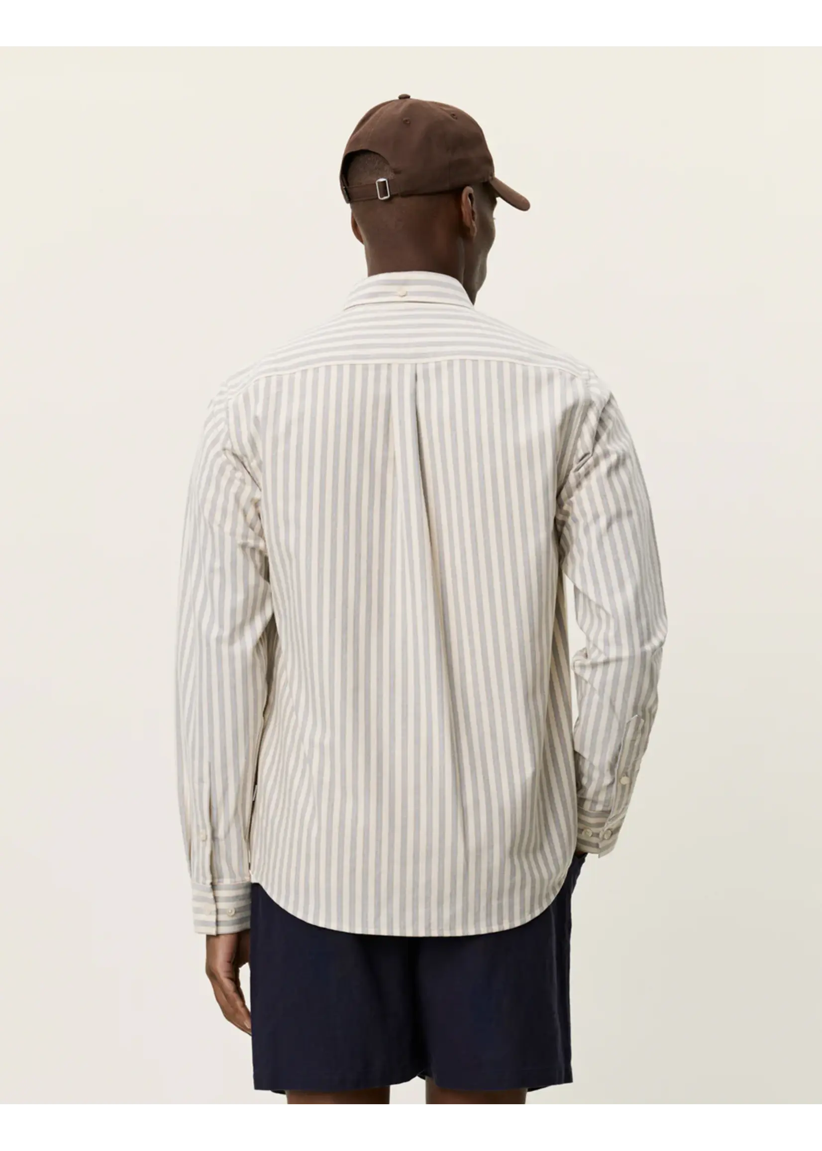 Les Deux Les Deux - Konrad Striped Oxford Shirt - Verschillende kleuren verkrijgbaar