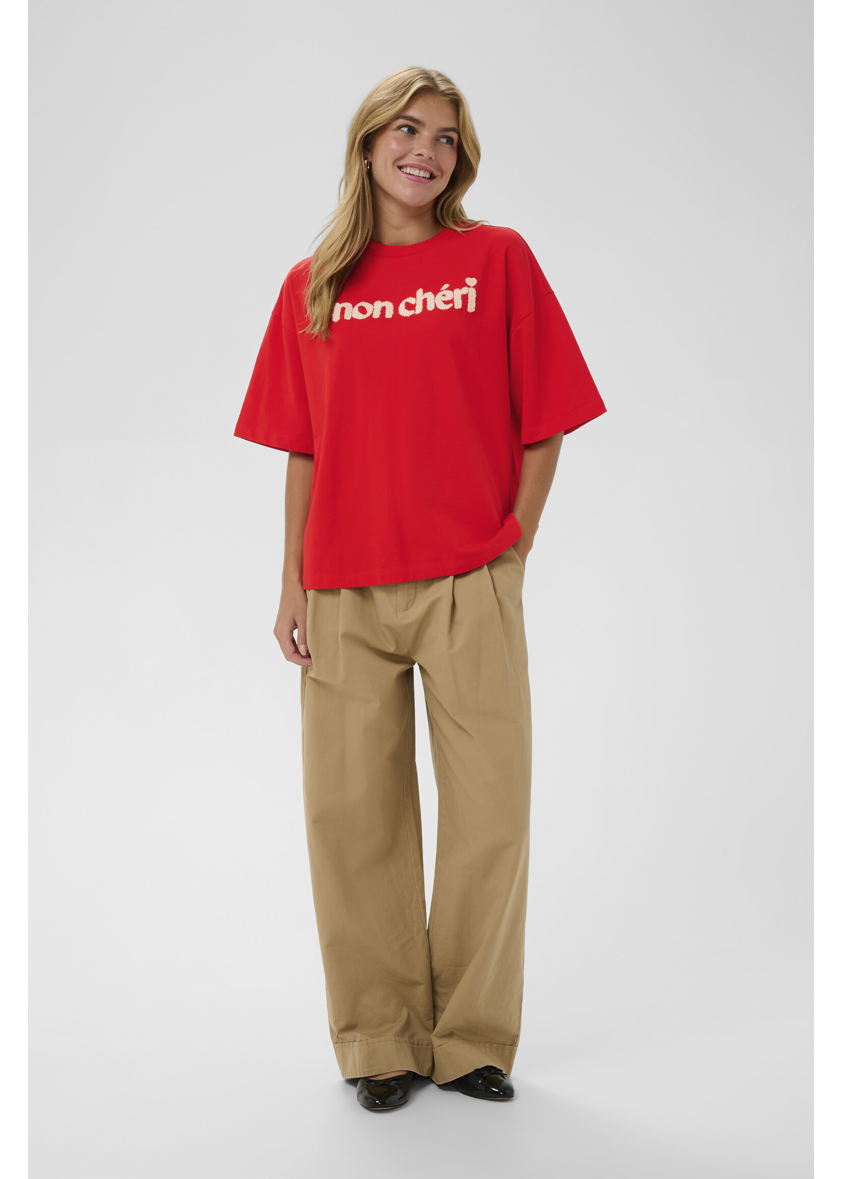 Saint Tropez Saint Tropez - PannaSZ Sweatshirt - Fiery Red