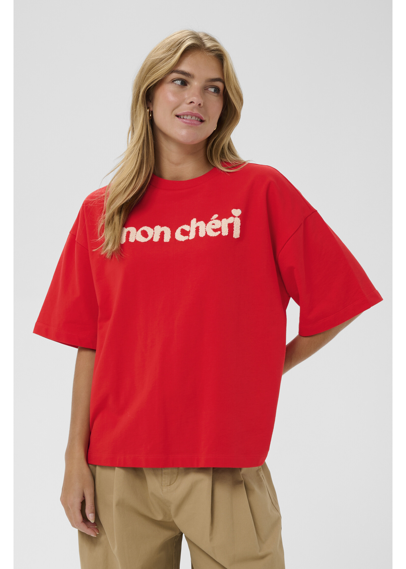 Saint Tropez Saint Tropez - PannaSZ Sweatshirt - Fiery Red