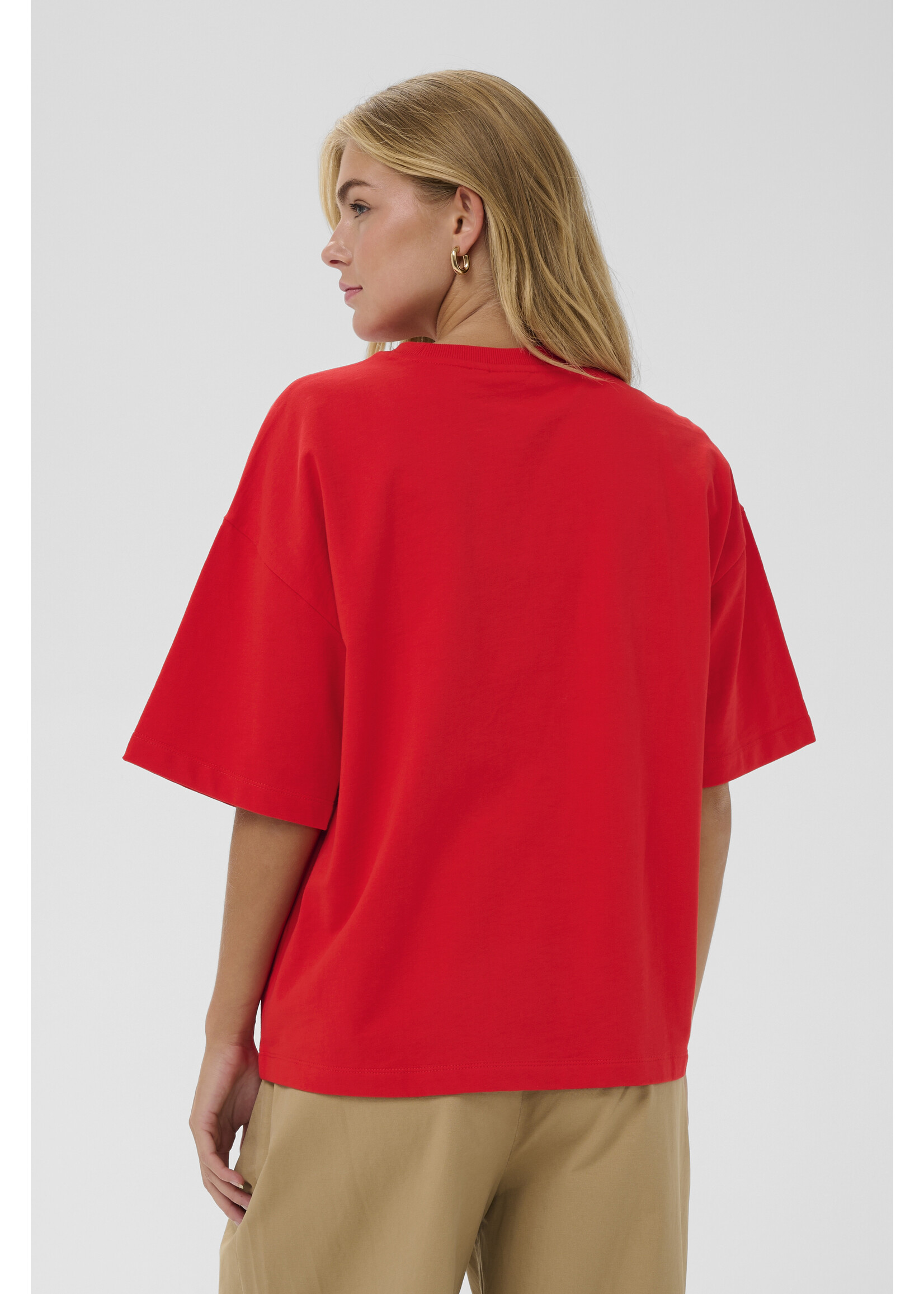 Saint Tropez Saint Tropez - PannaSZ Sweatshirt - Fiery Red