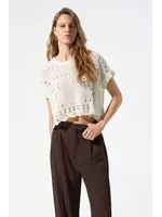 BSB BSB - Corchet Top - Wit