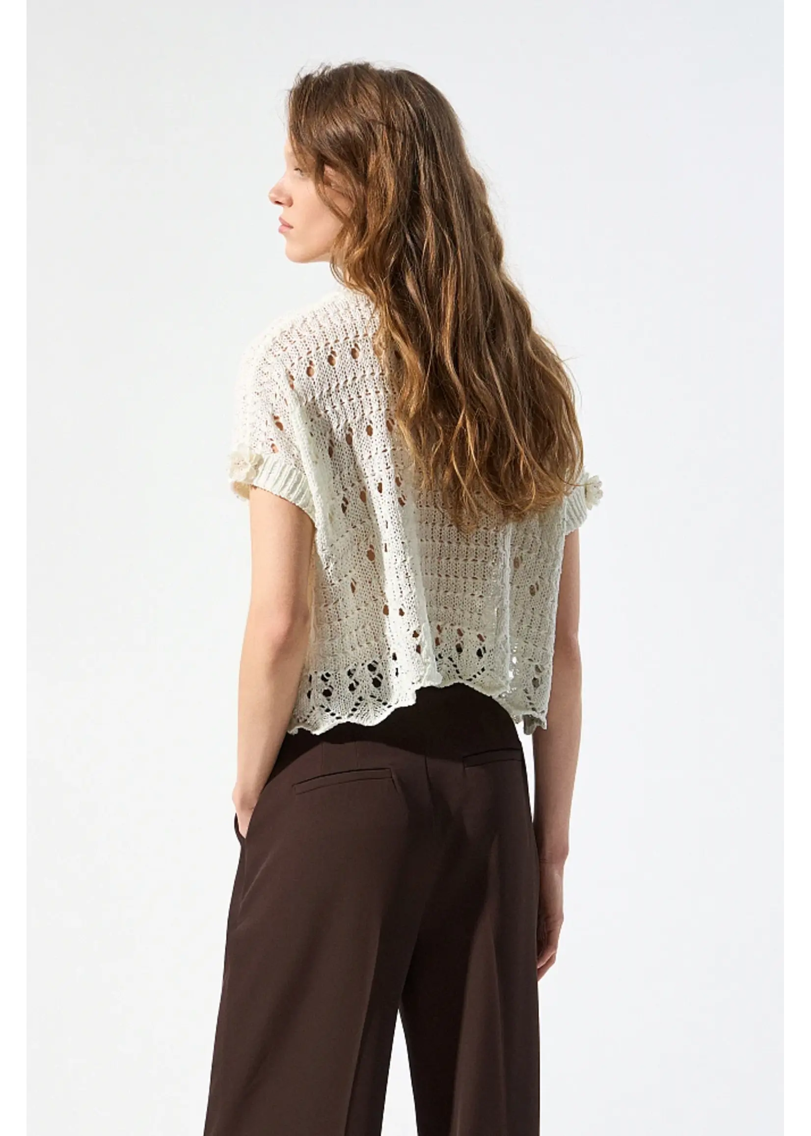 BSB BSB - Corchet Top - Wit