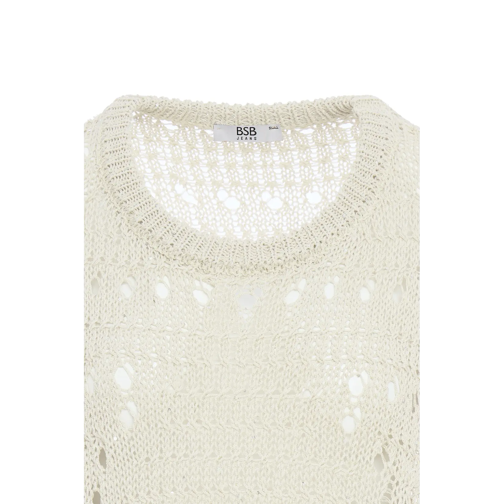 BSB BSB - Corchet Top - Wit