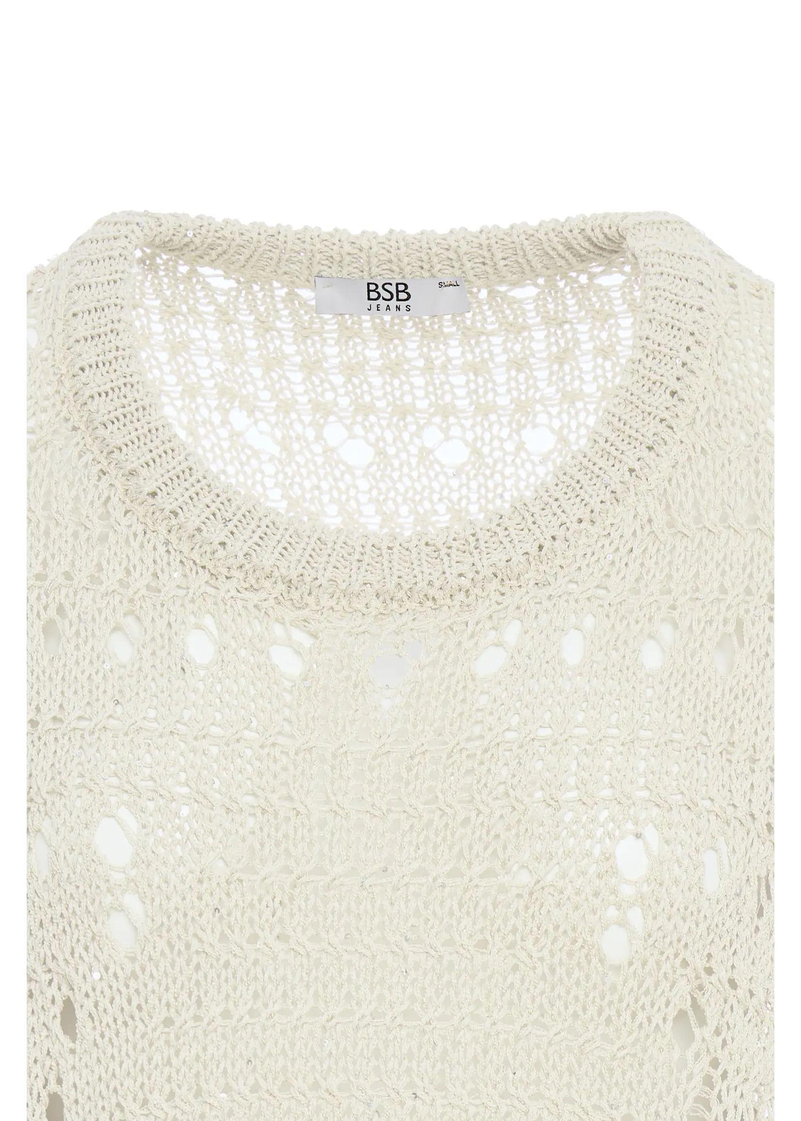 BSB BSB - Corchet Top - Wit