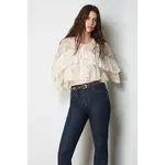 BSB BSB - Blouse met Kant - Vanille