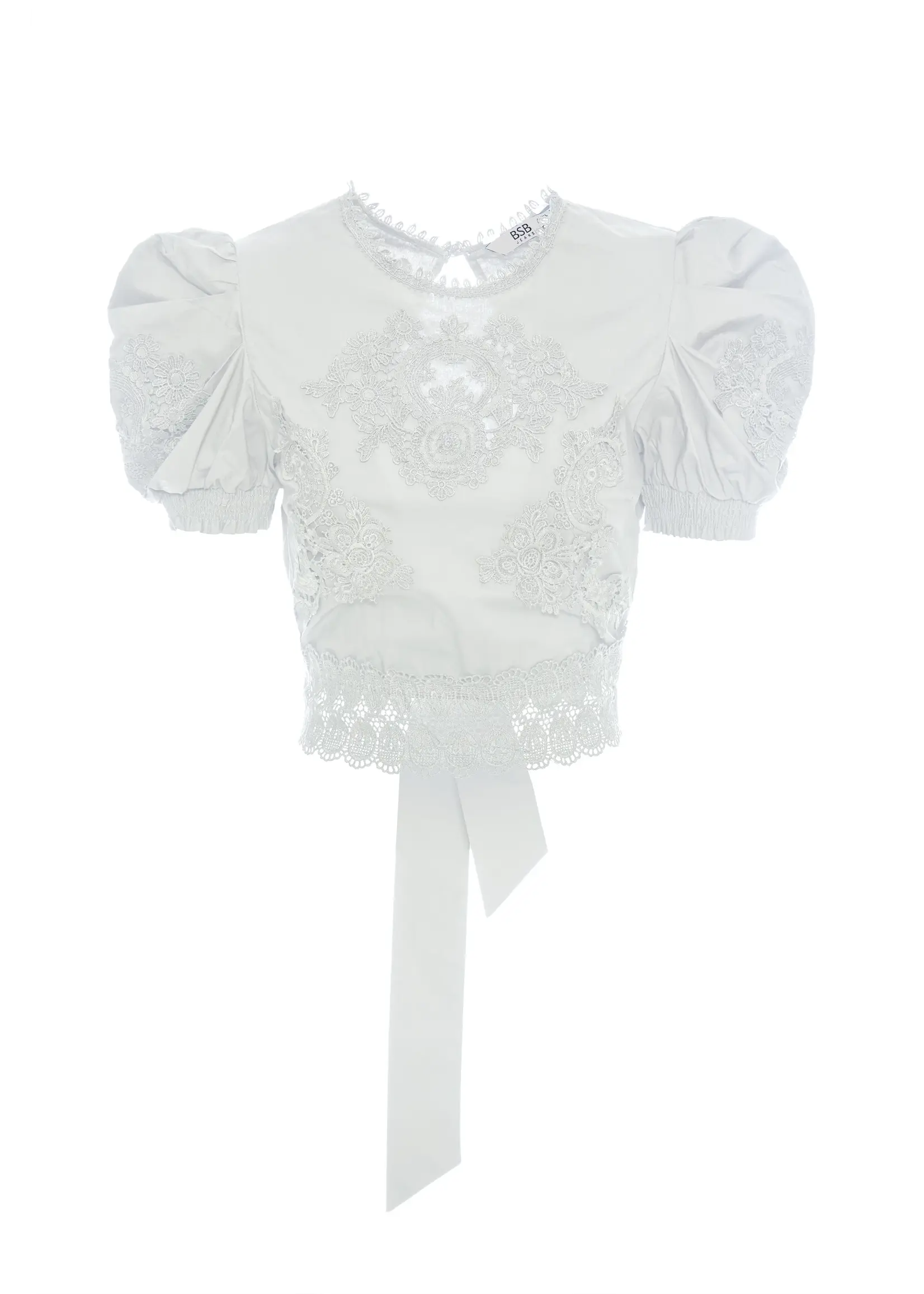 BSB BSB - Kant Blouse - Wit