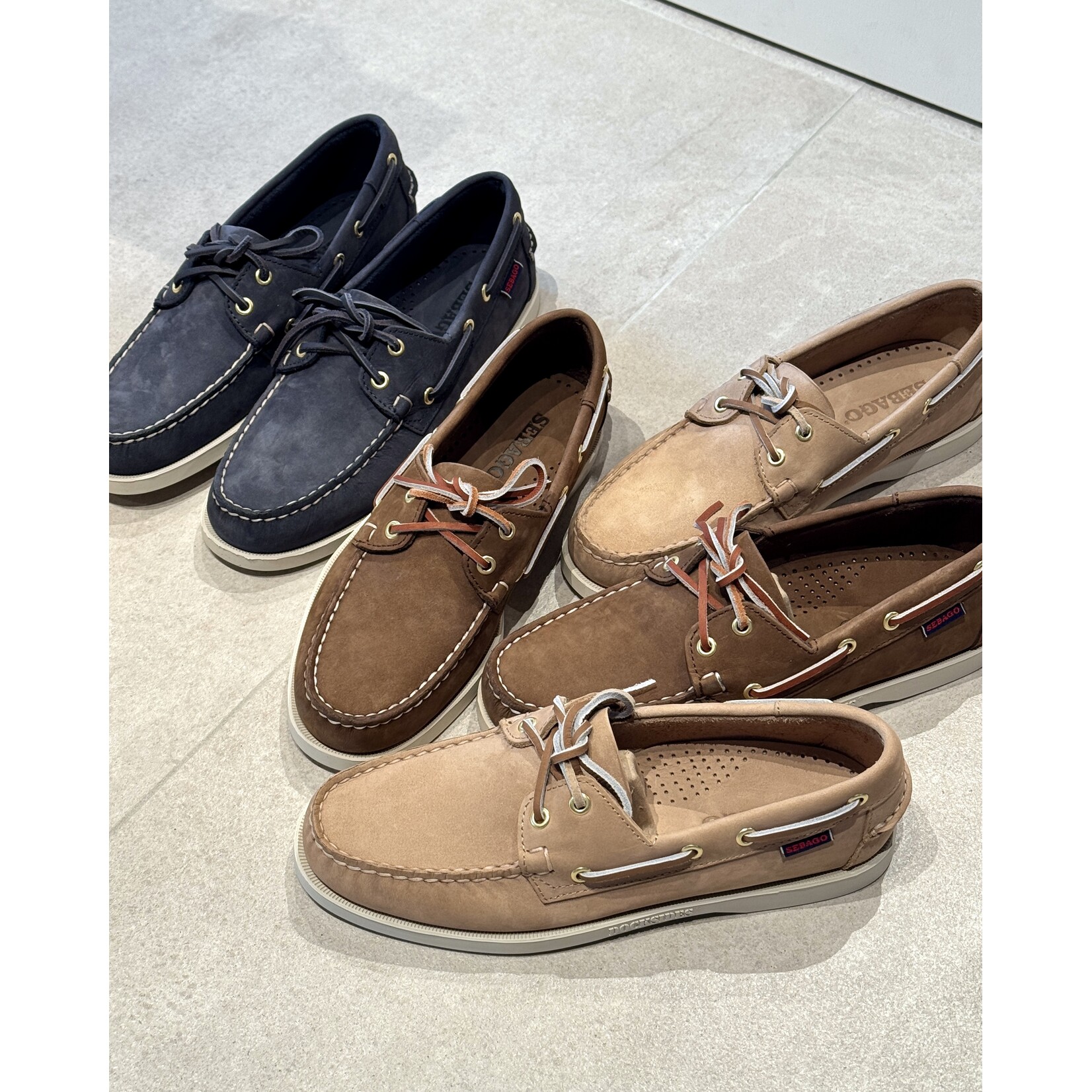 Sebago Sebago - Dockside Portland Nubuck - Verschillende kleuren verkrijgbaar
