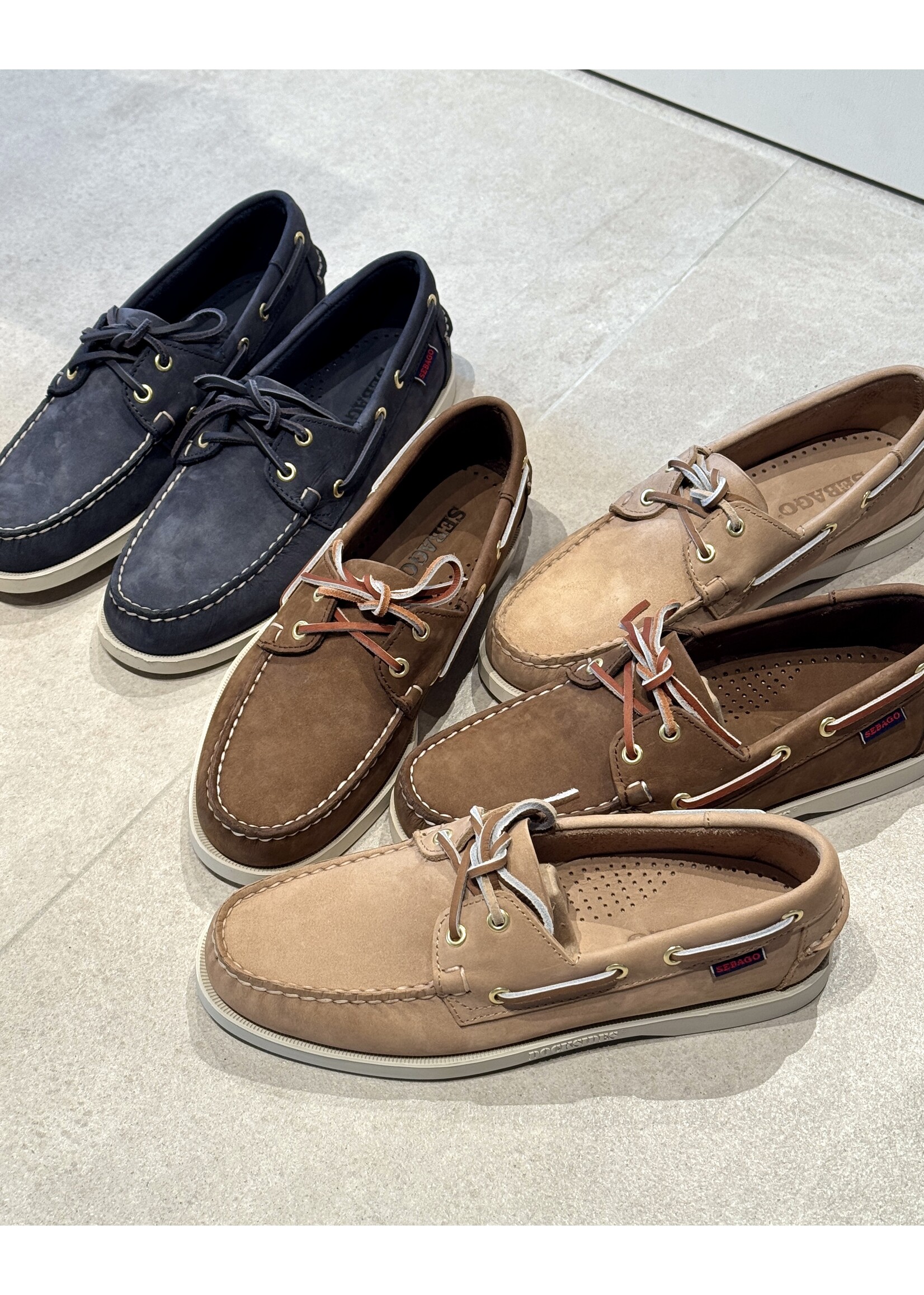Sebago Sebago - Dockside Portland Nubuck - Verschillende kleuren verkrijgbaar