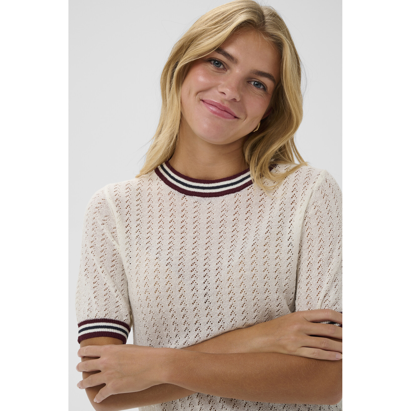 Saint Tropez Saint Tropez - PorshaSZ Pullover - Ice