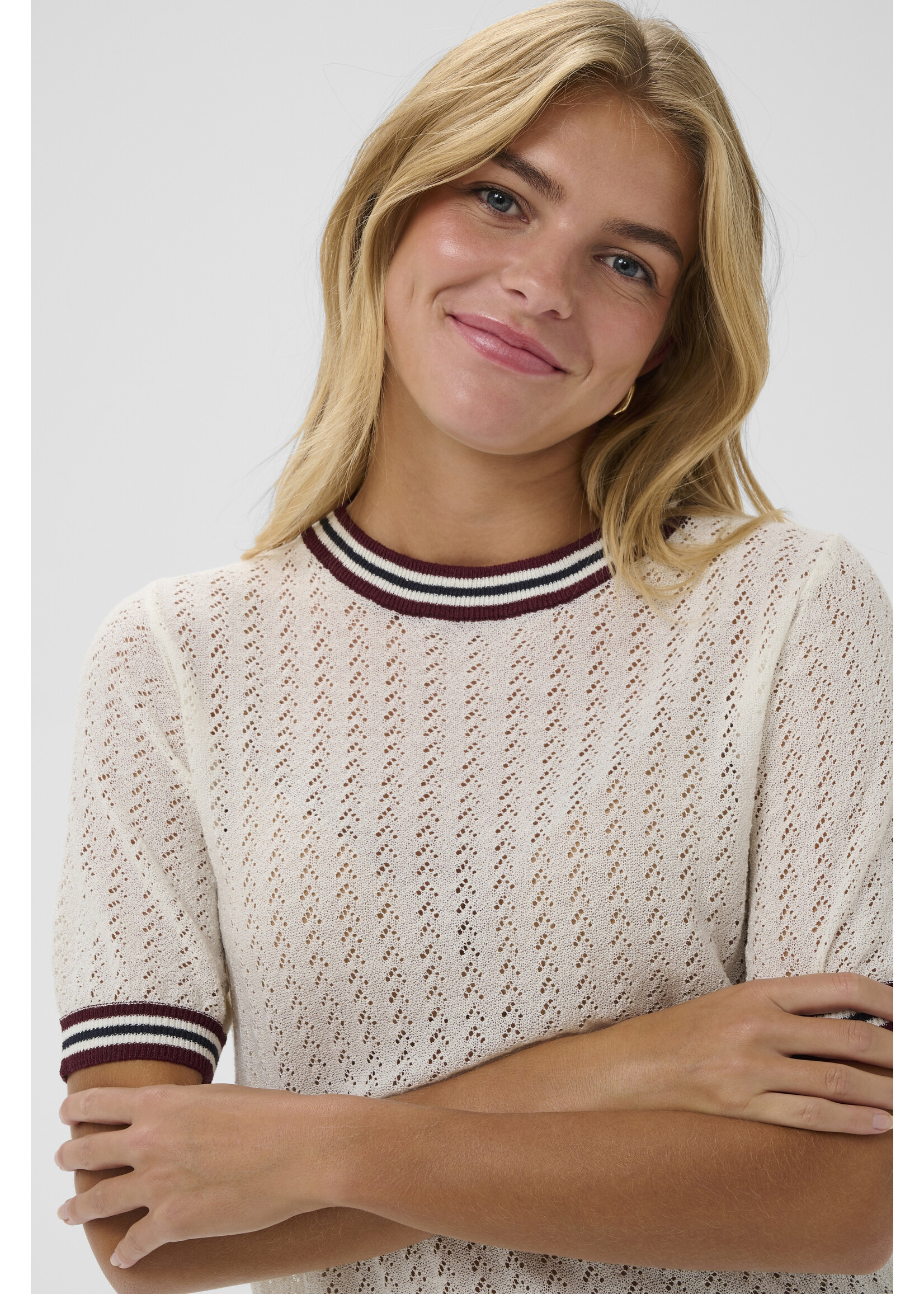 Saint Tropez Saint Tropez - PorshaSZ Pullover - Ice