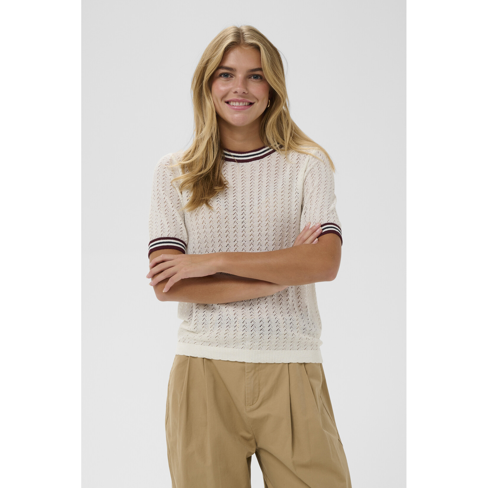 Saint Tropez Saint Tropez - PorshaSZ Pullover - Ice
