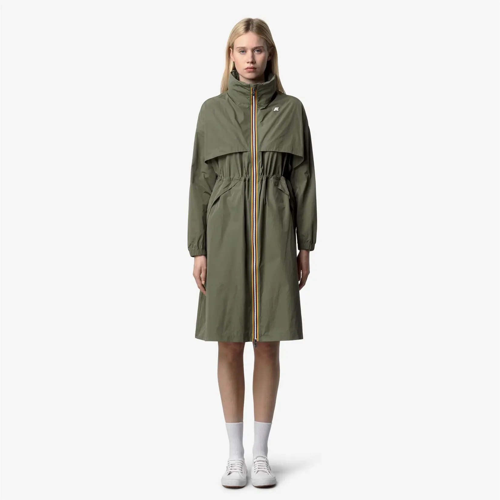 K-WAY K-Way - Aube Memory Touch - Green Linchen