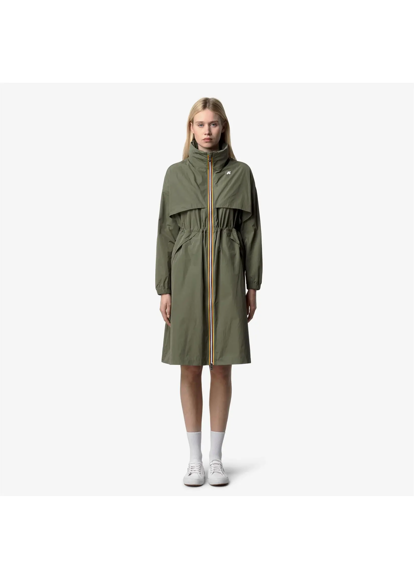 K-WAY K-Way - Aube Memory Touch - Green Linchen