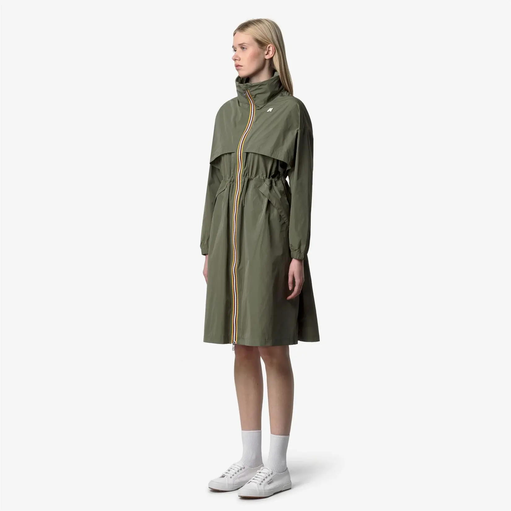K-WAY K-Way - Aube Memory Touch - Green Linchen