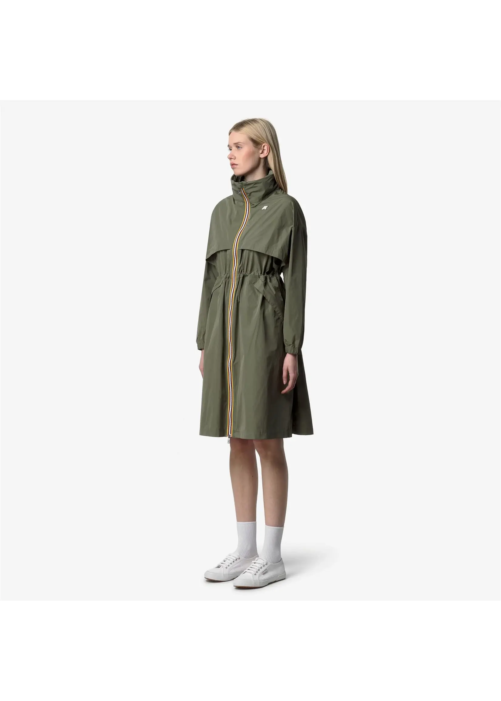 K-WAY K-Way - Aube Memory Touch - Green Linchen