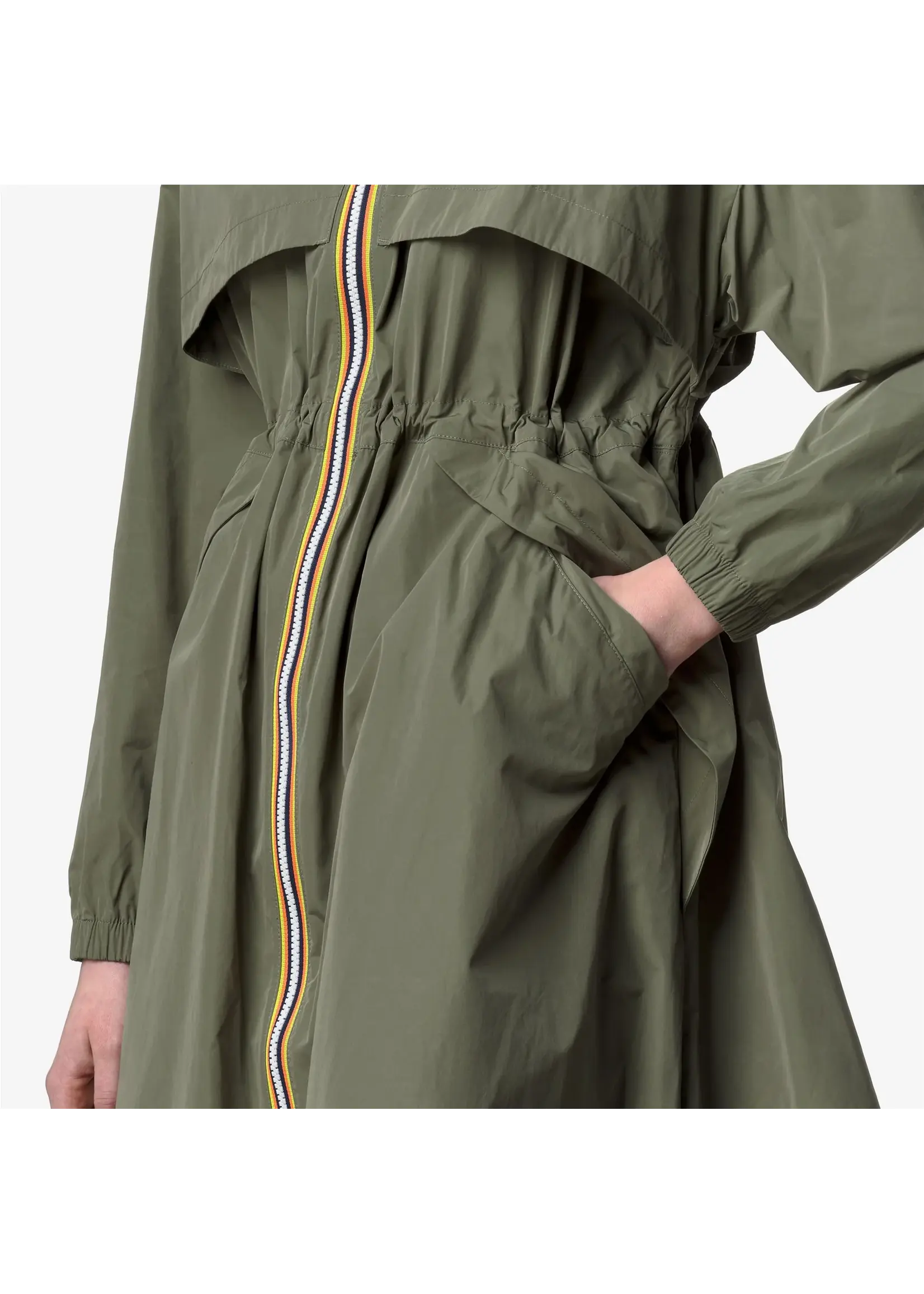 K-WAY K-Way - Aube Memory Touch - Green Linchen