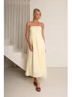 AC by Annelien Coorevits AC - Brigitte Bustier Jurk - Geel