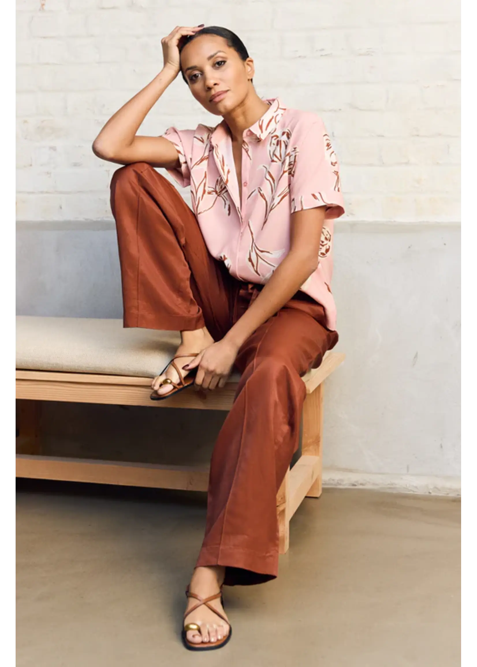 AC by Annelien Coorevits AC - Tracey Blouse - Verschillende kleuren verkrijgbaar