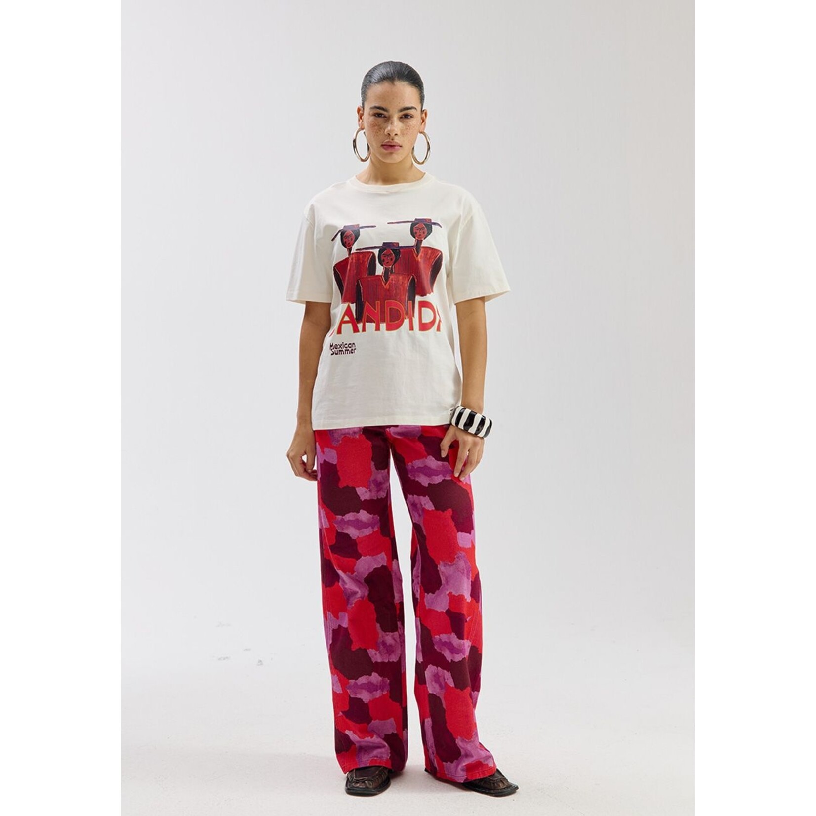 Harper&Yve Harper&Yve - Bandida T-shirt - Ecru