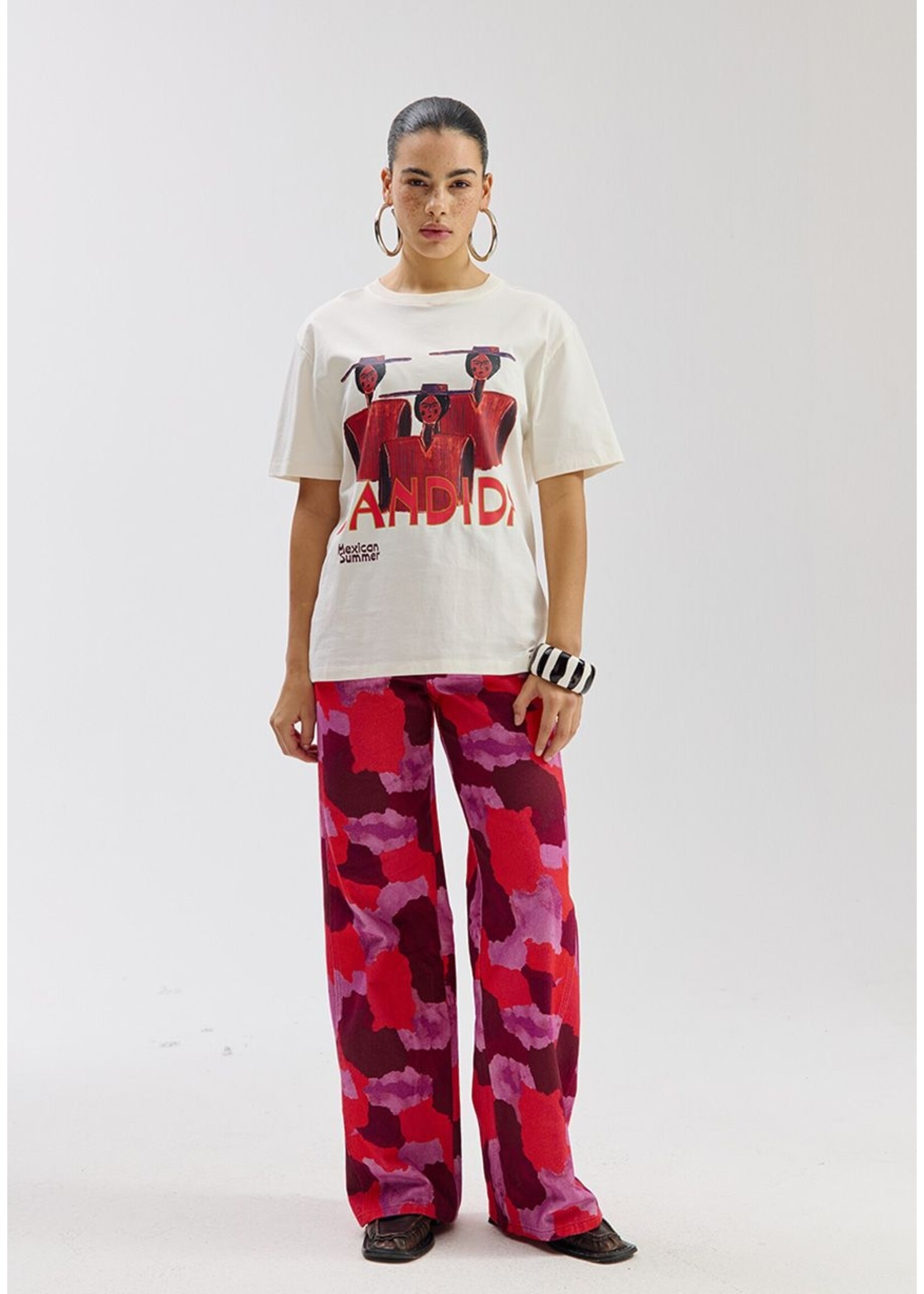 Harper&Yve Harper&Yve - Bandida T-shirt - Ecru