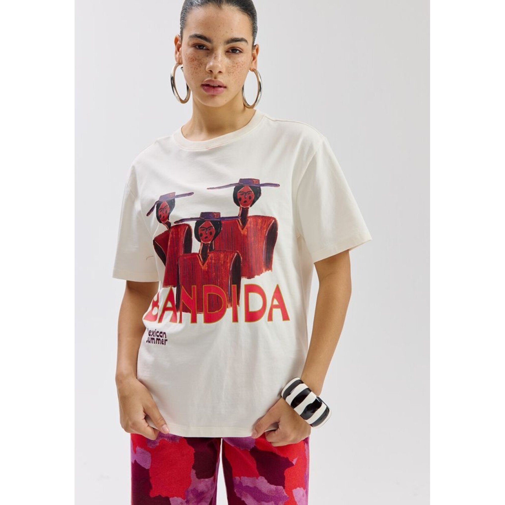 Harper&Yve Harper&Yve - Bandida T-shirt - Ecru
