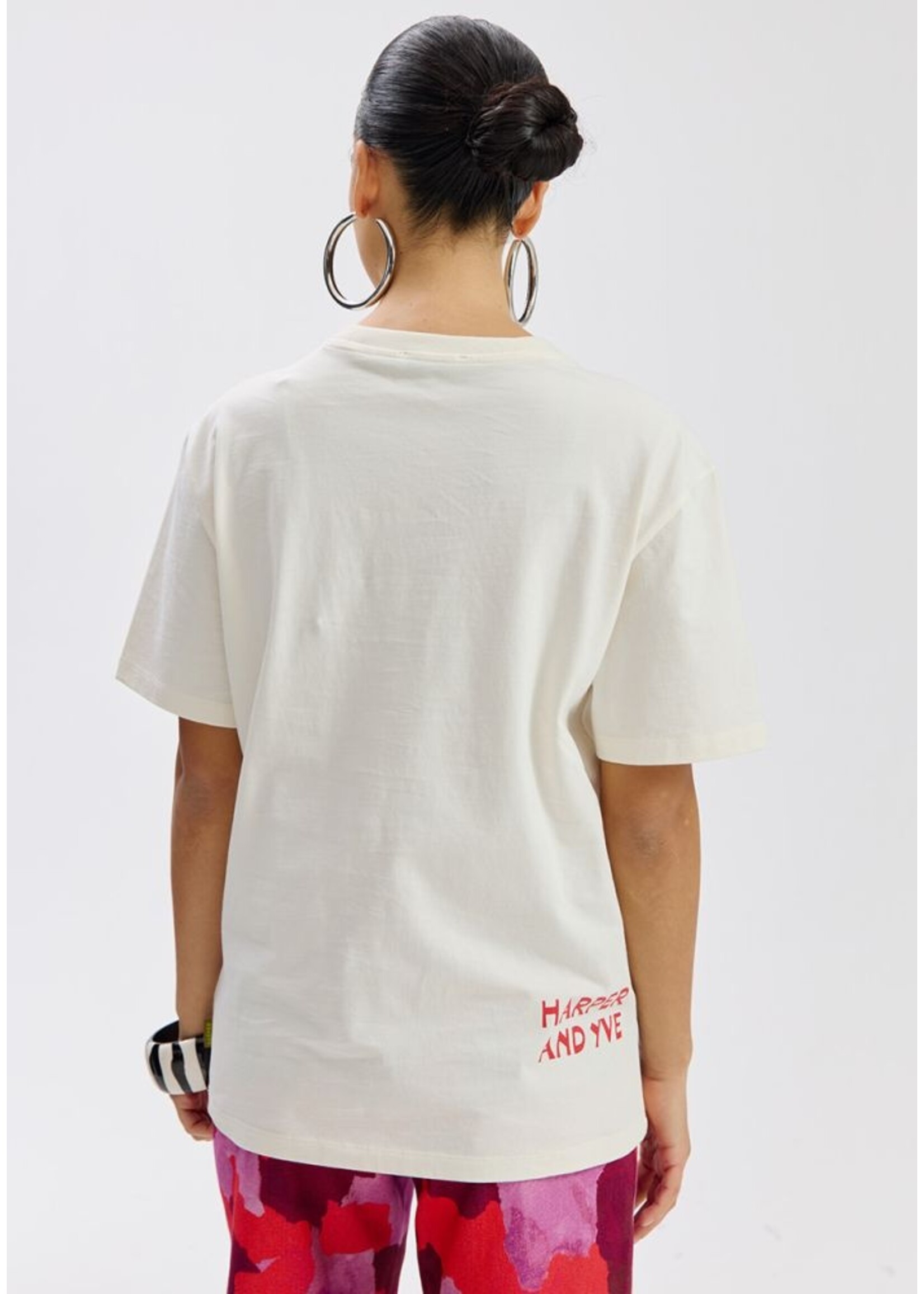 Harper&Yve Harper&Yve - Bandida T-shirt - Ecru