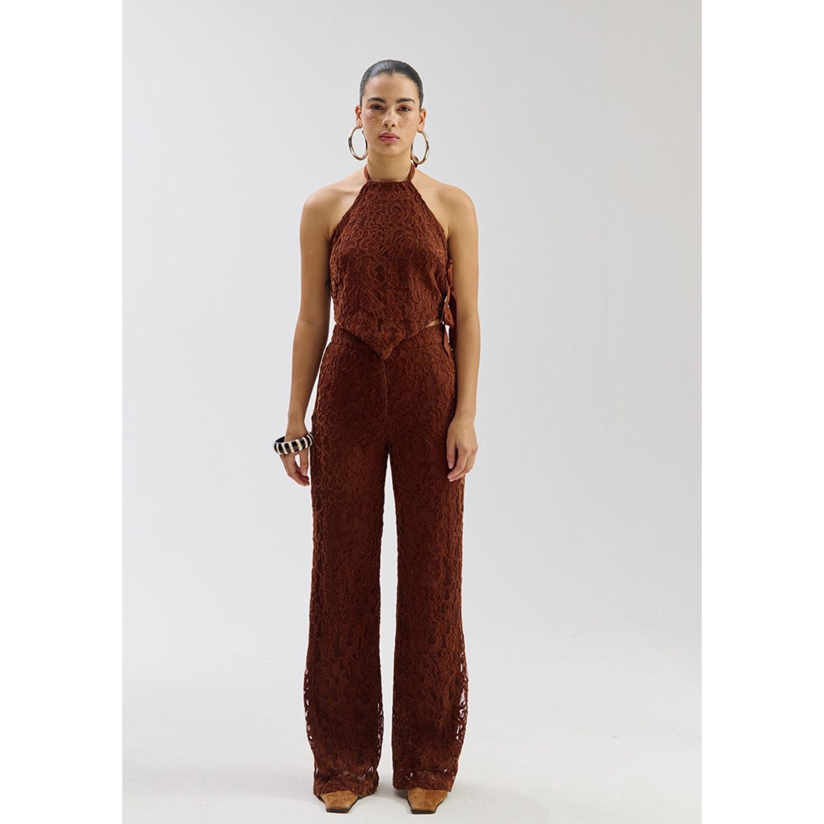Harper&Yve Harper&Yve - Lola Broek -  Saddle brown