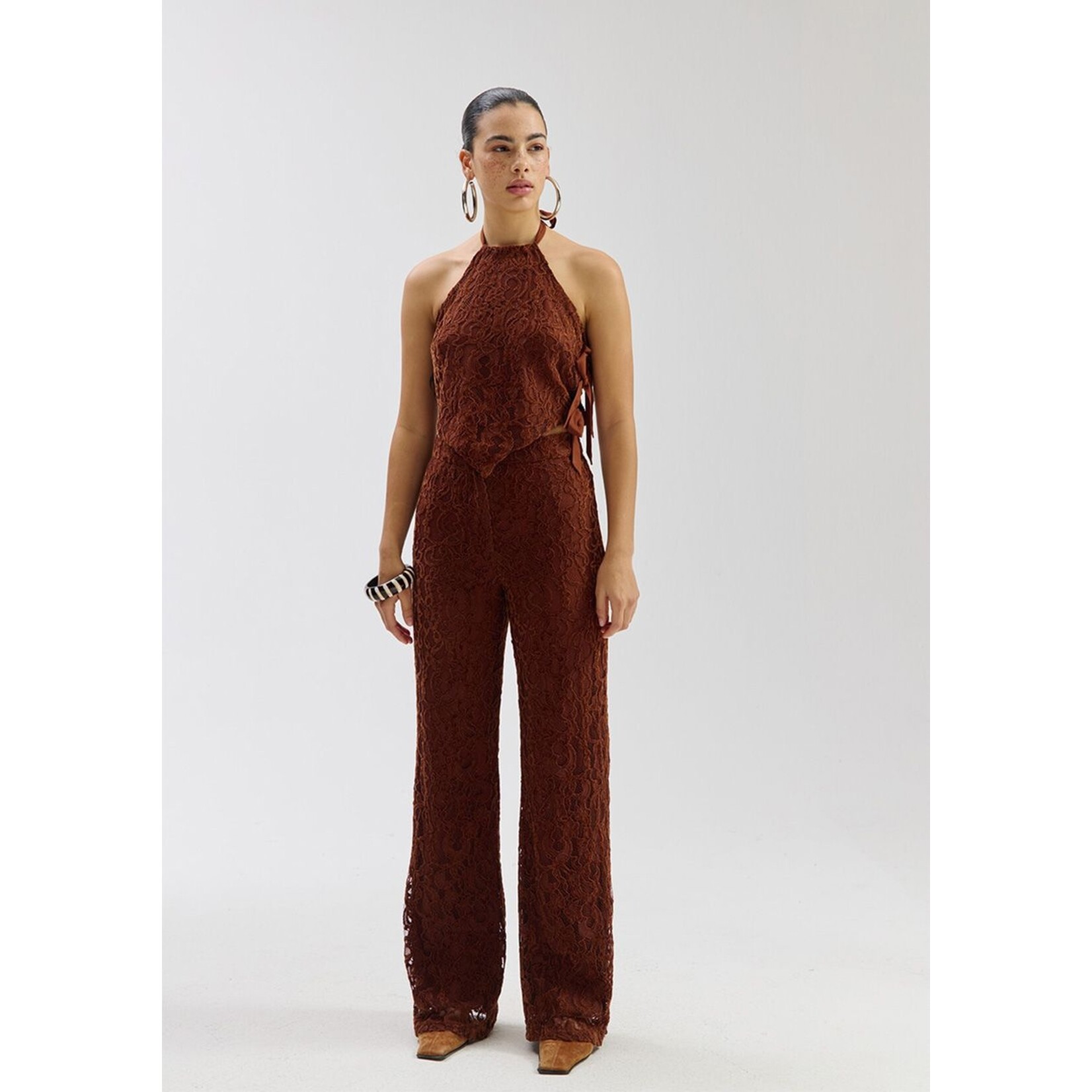 Harper&Yve Harper&Yve - Lola Broek -  Saddle brown