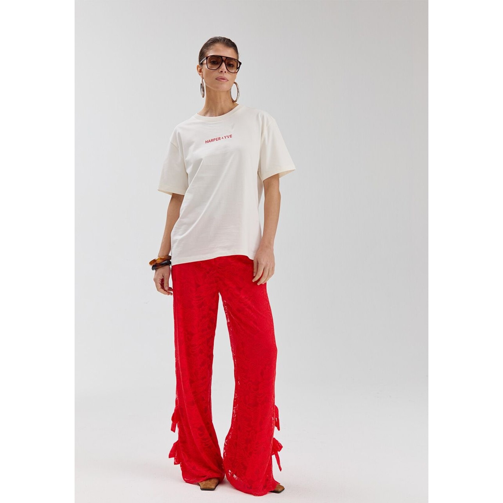 Harper&Yve Harper&Yve - Mexicanback T-shirt - Ecru