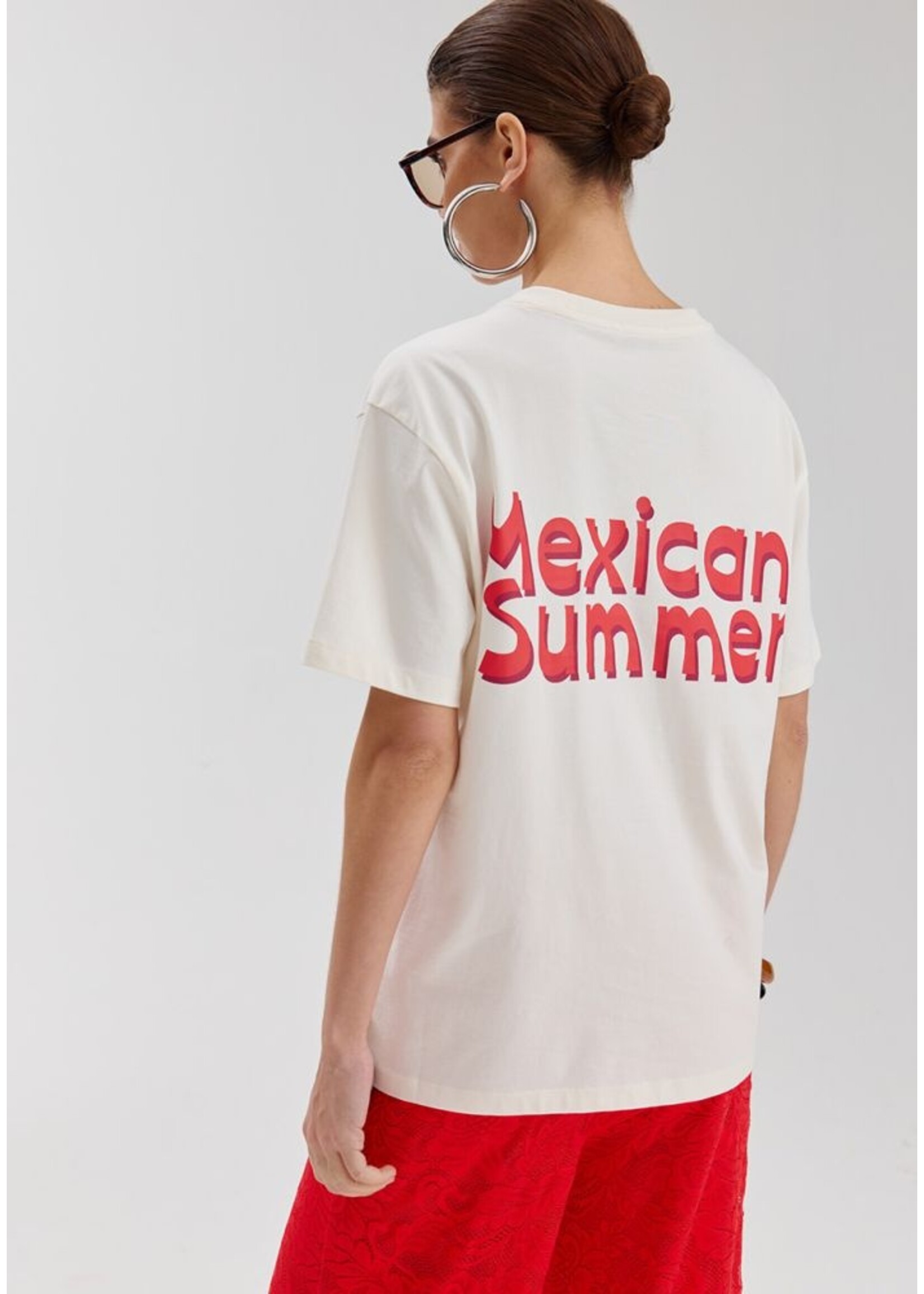 Harper&Yve Harper&Yve - Mexicanback T-shirt - Ecru