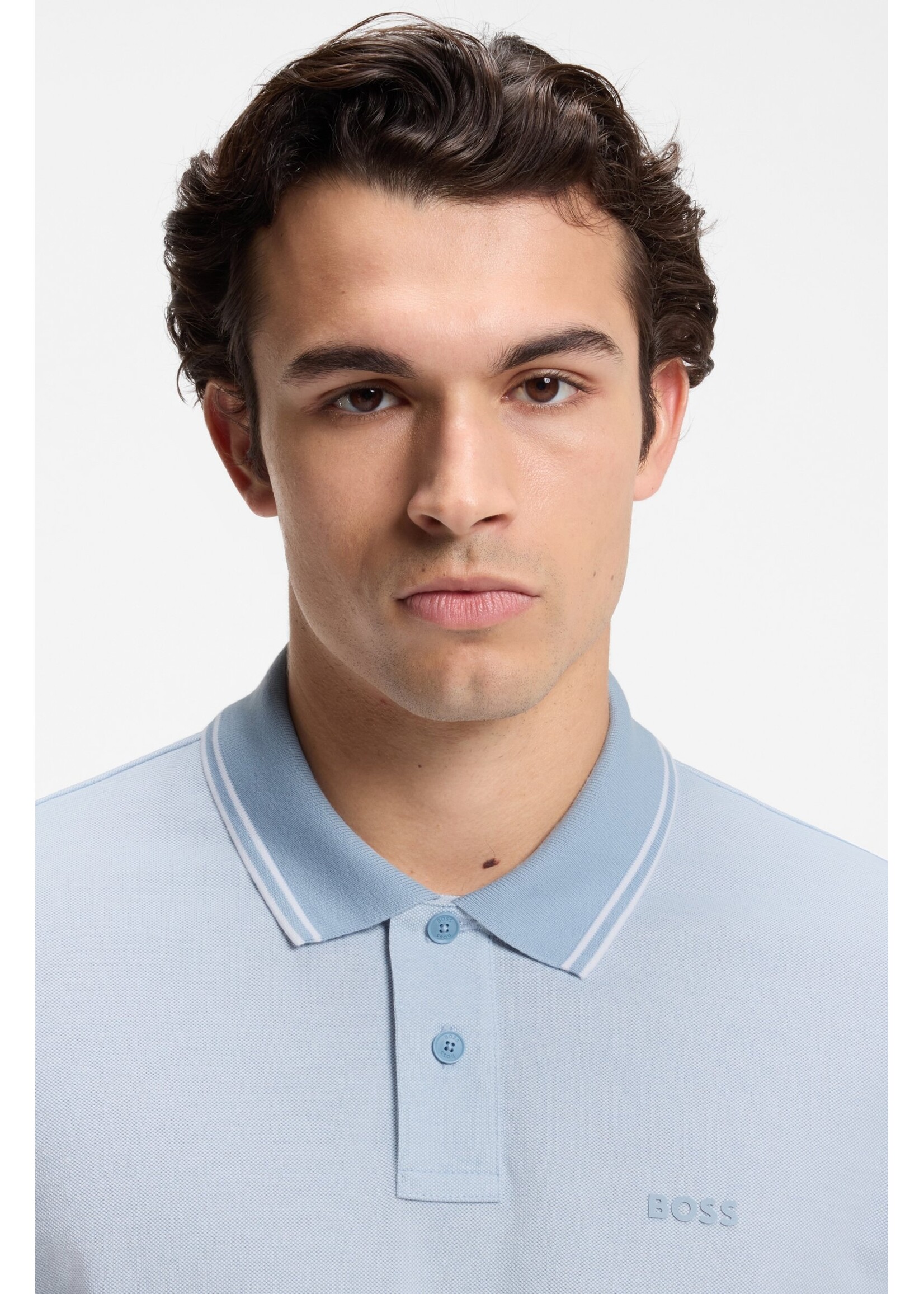 BOSS BOSS - PeoxfordNew Polo - Blauw