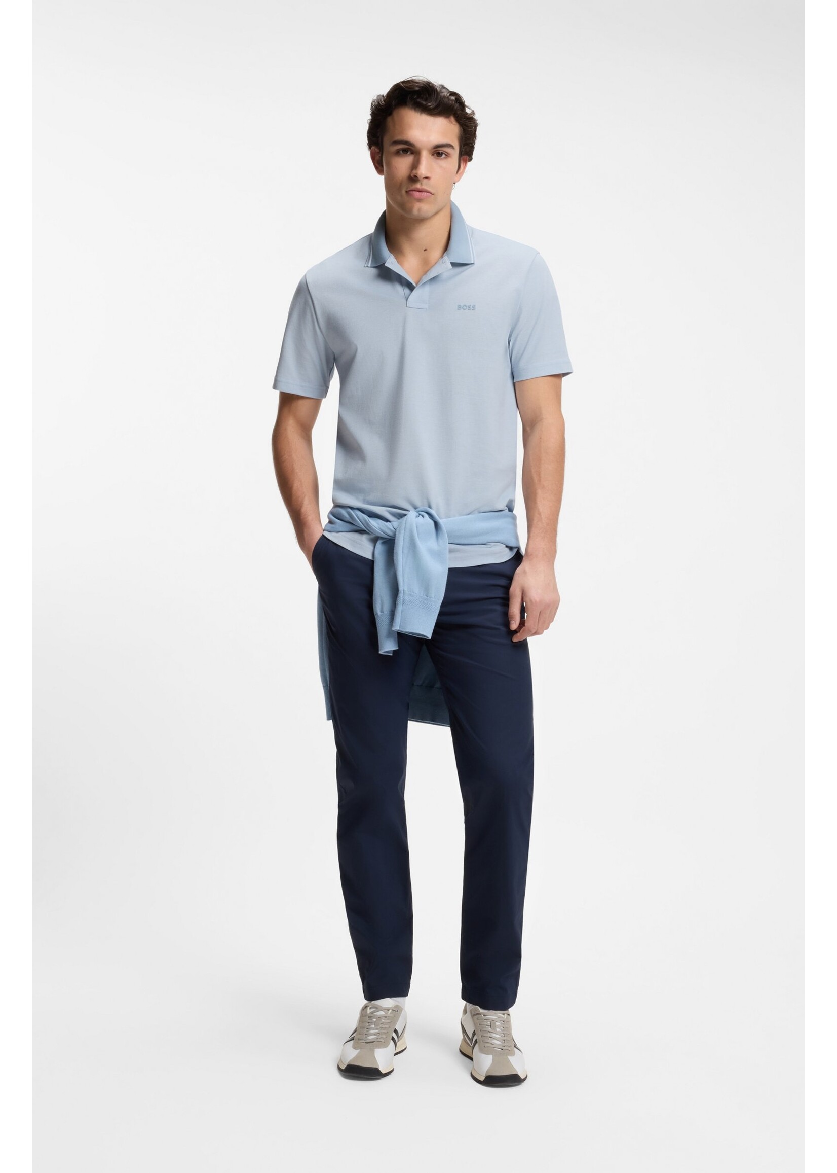 BOSS BOSS - PeoxfordNew Polo - Blauw