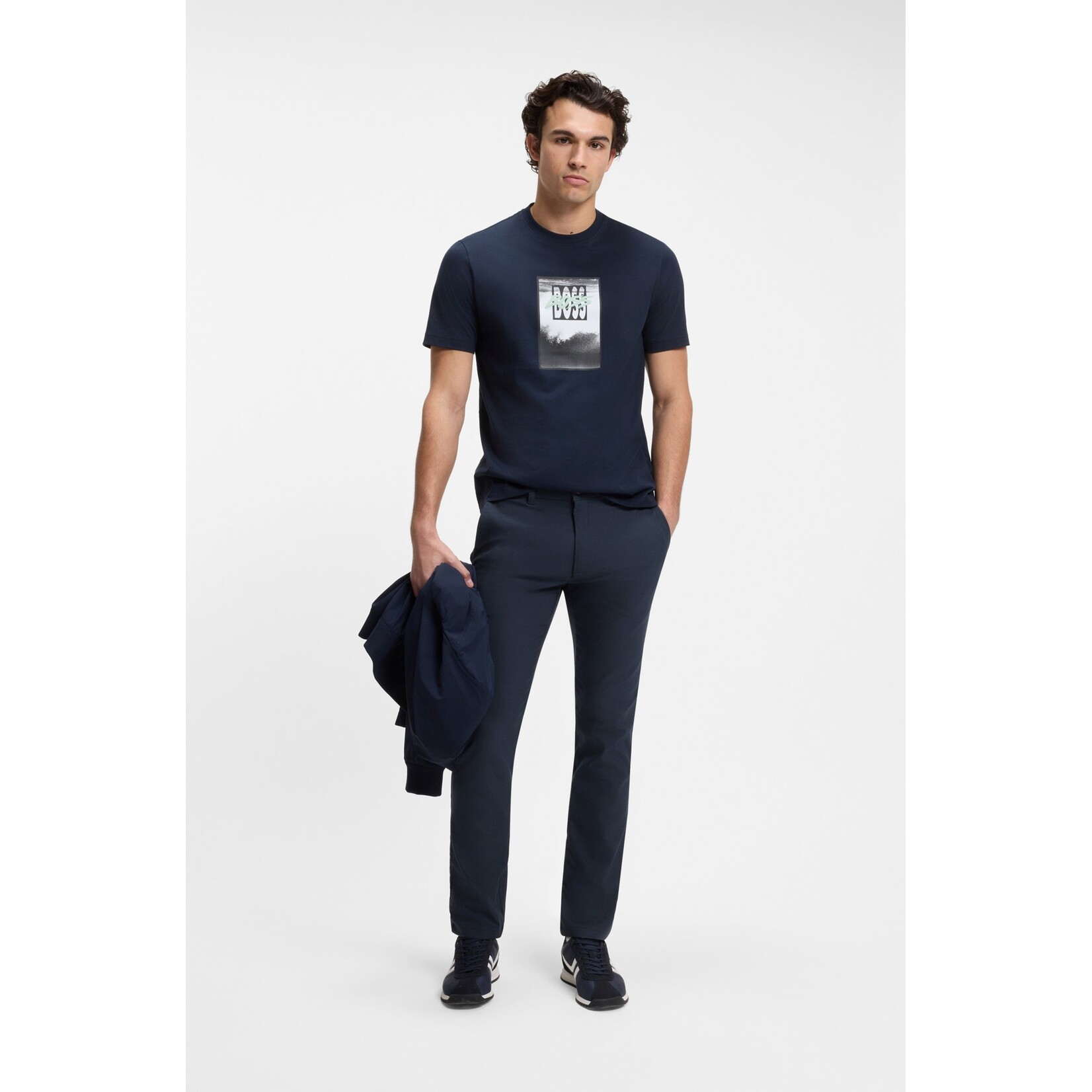 BOSS BOSS - Slim fit Chino - Donkerblauw