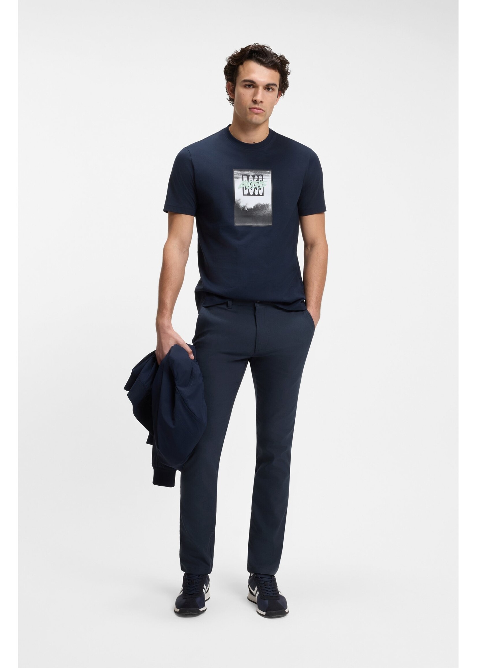 BOSS BOSS - Slim fit Chino - Donkerblauw