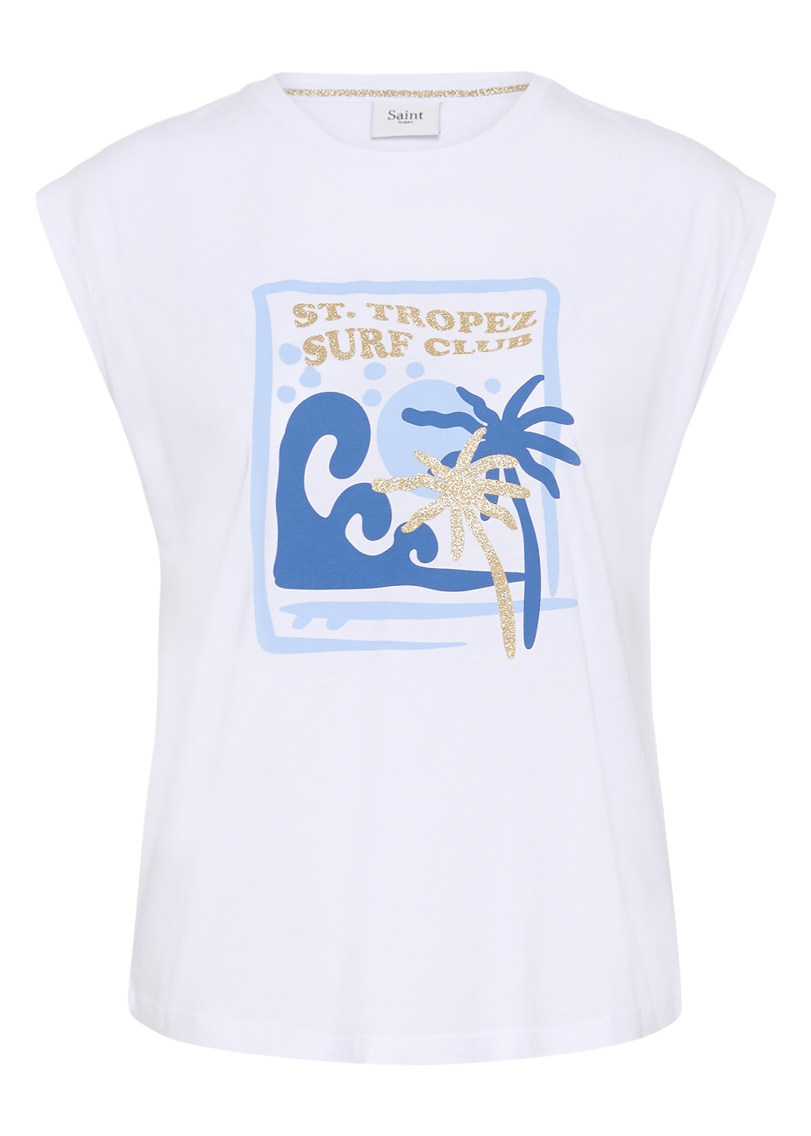 Saint Tropez Saint Tropez - RiccaSZ T-Shirt - Wit