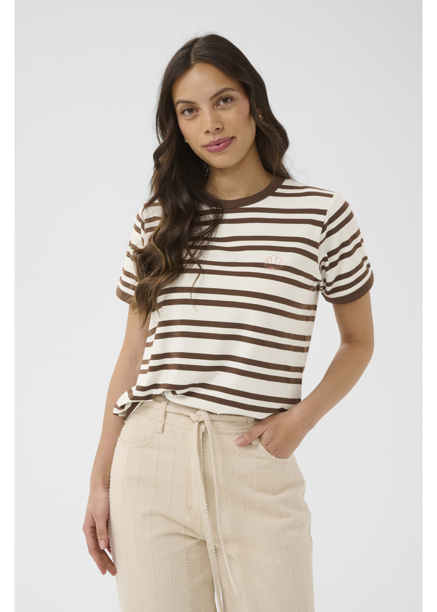 Saint Tropez Saint Tropez - RenaldaSZ T-Shirt - Fondue Fudge