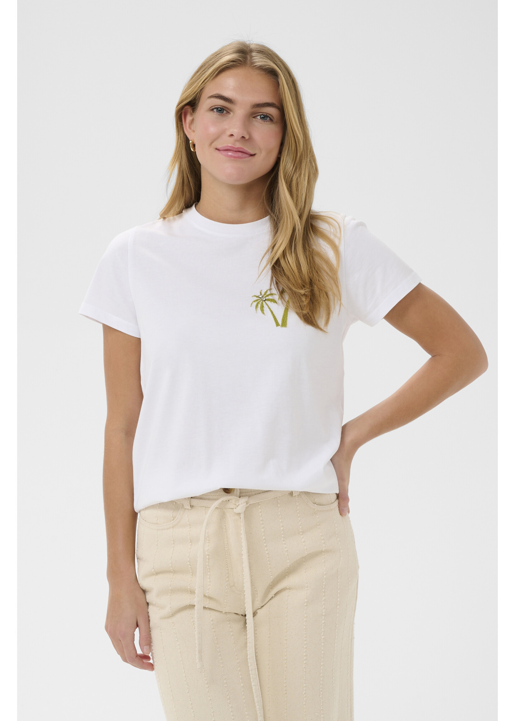 Saint Tropez Saint Tropez - ReeceSZ T-Shirt - Wit