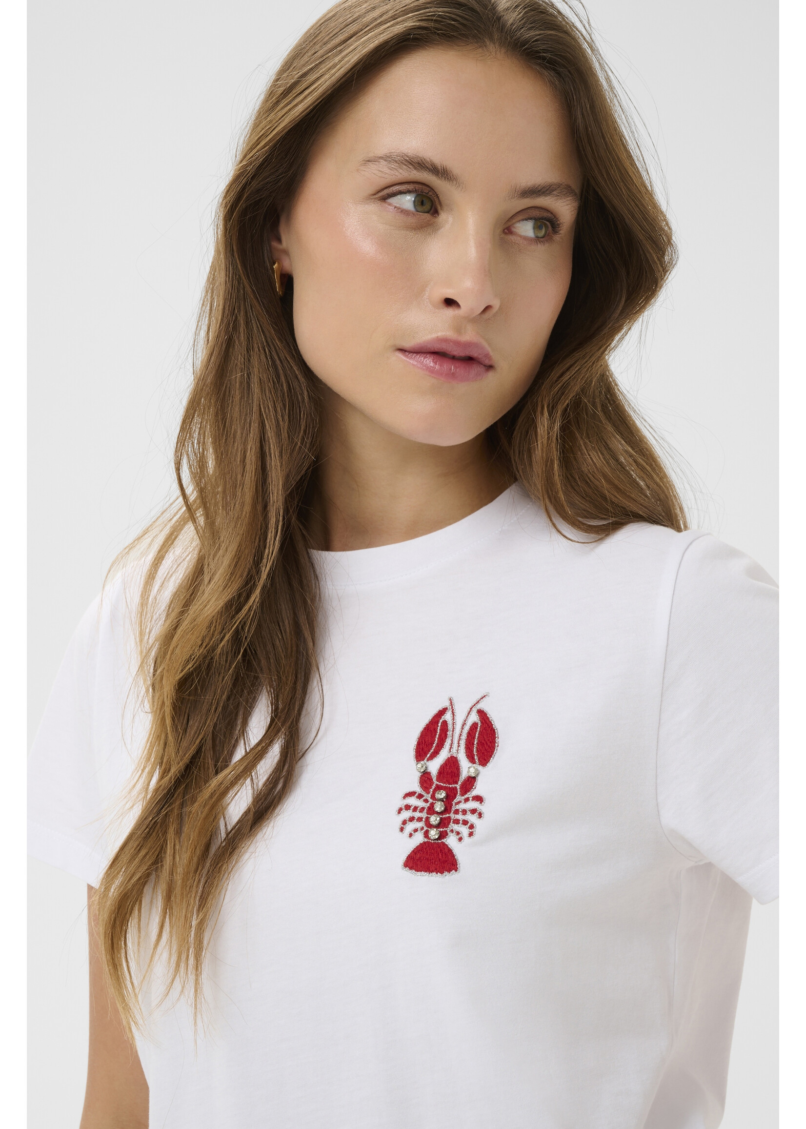 Saint Tropez Saint Tropez - ReannaSZ T-Shirt - Wit