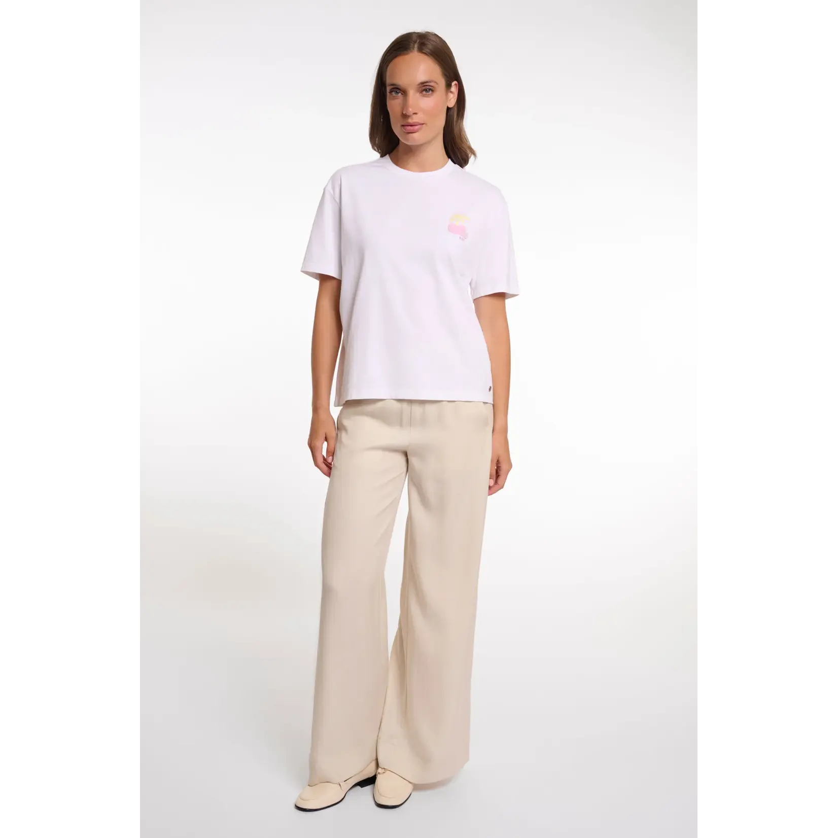 Rino & Pelle Rino & Pelle - Ilze T-shirt - Wit