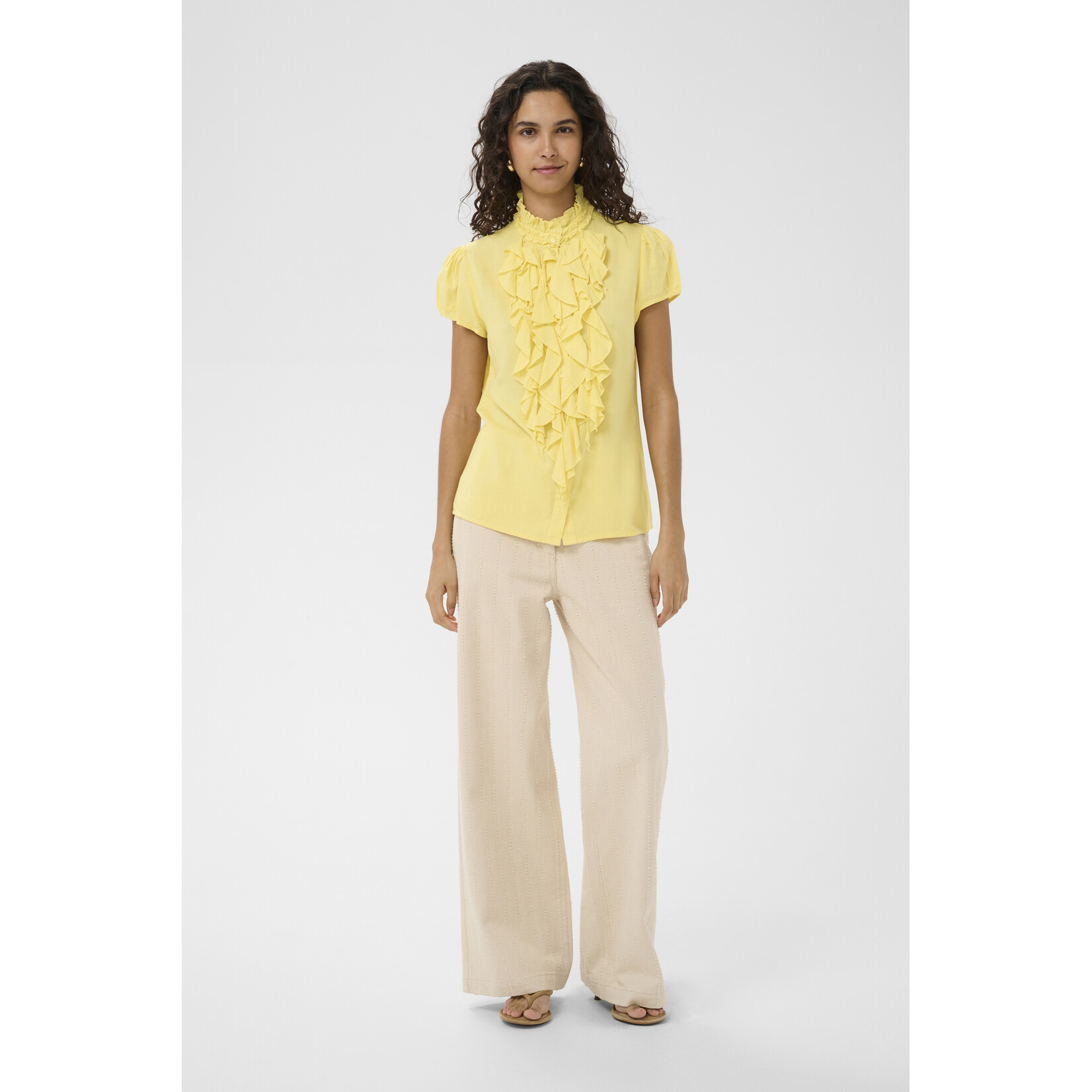 Saint Tropez Saint Tropez - ElliSZ Blouse - Geel