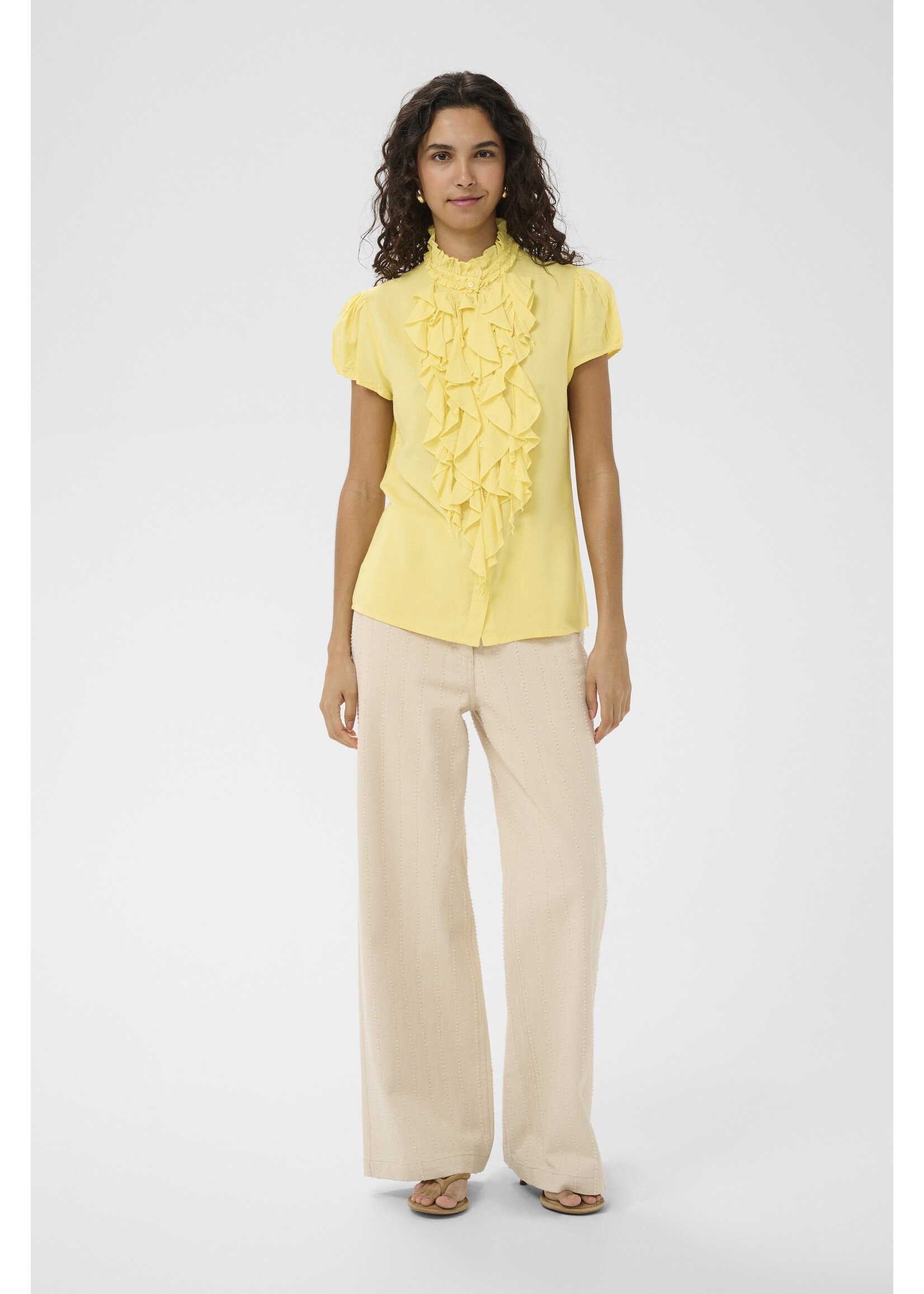 Saint Tropez Saint Tropez - ElliSZ Blouse - Geel