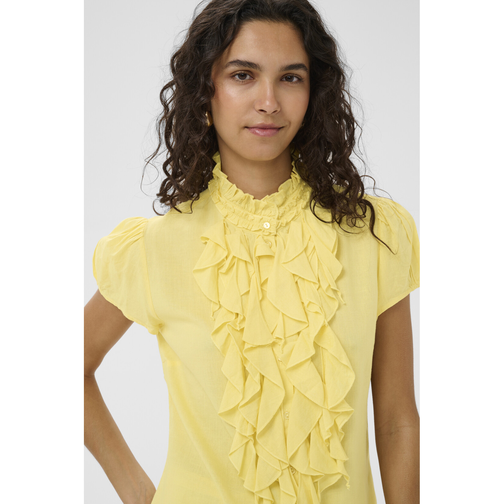 Saint Tropez Saint Tropez - ElliSZ Blouse - Geel
