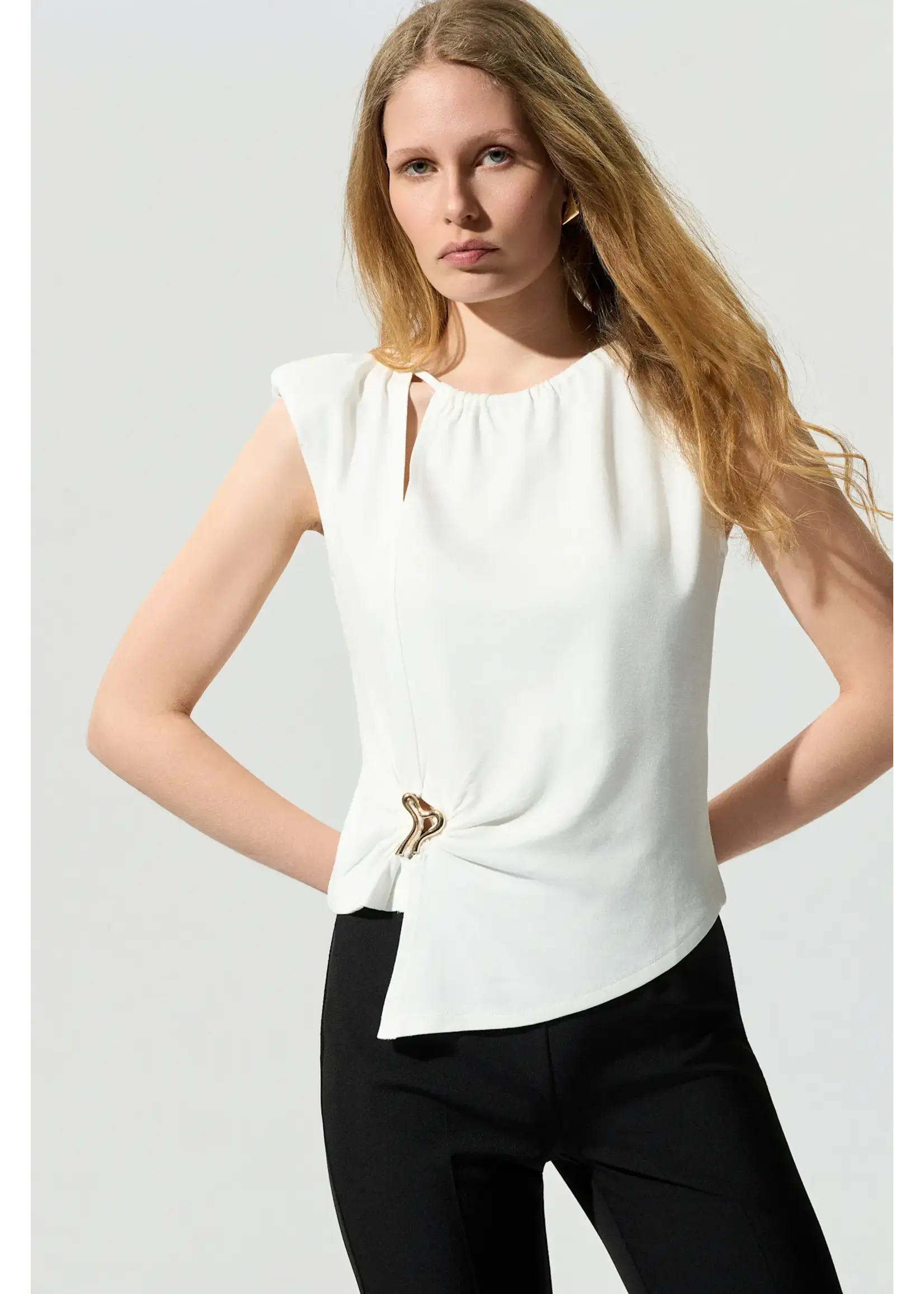 BSB BSB - Top met buckle - Off White