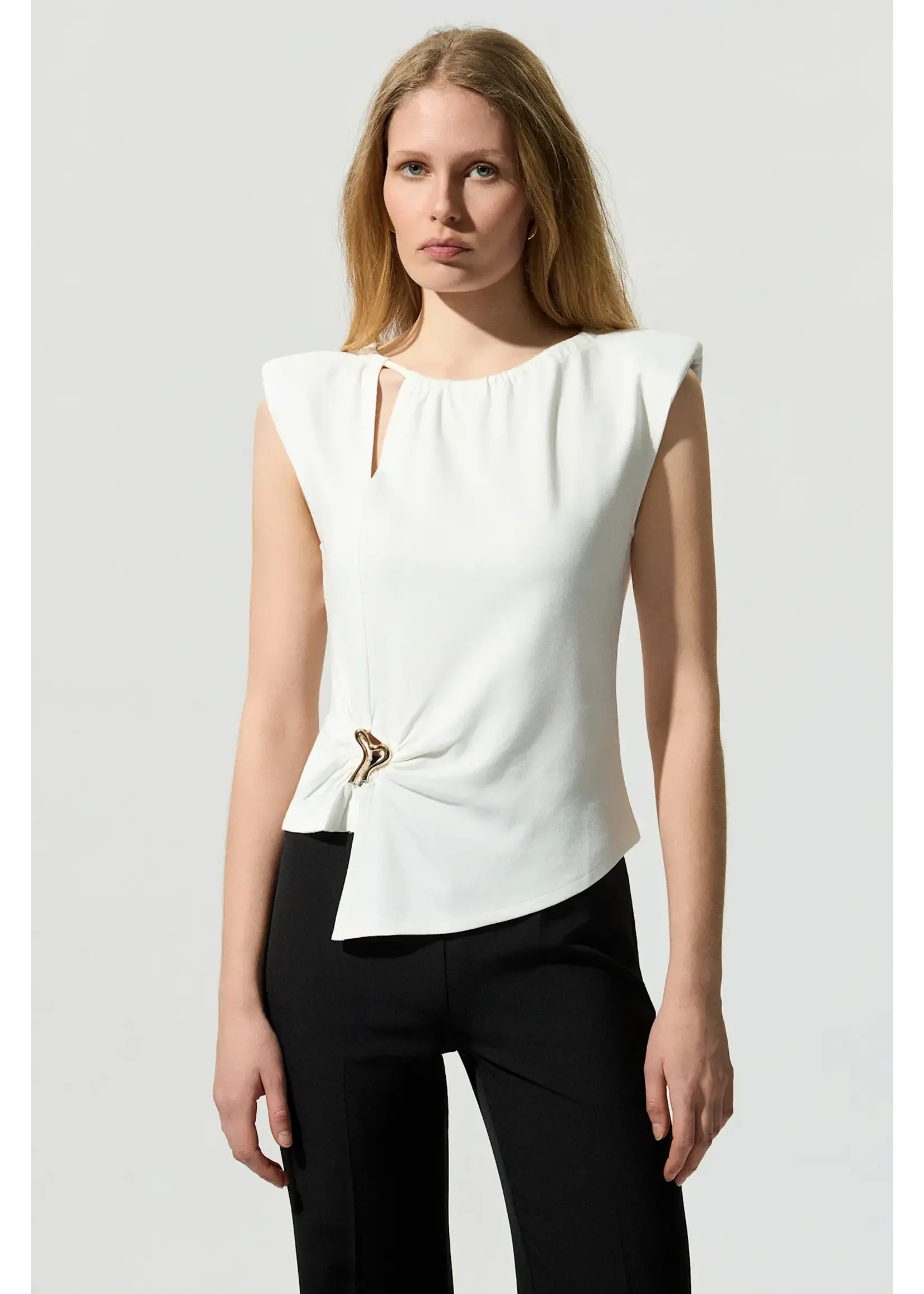 BSB BSB - Top met buckle - Off White