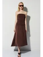 BSB BSB - Midi Jurk - Chocolade