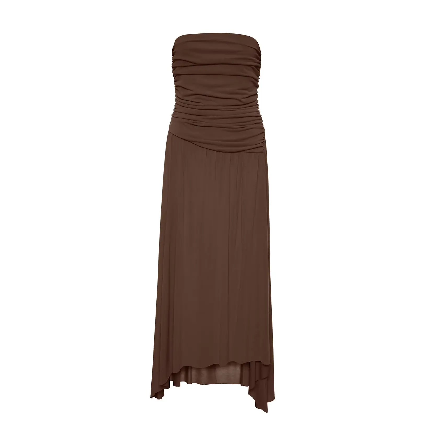 BSB BSB - Midi Jurk - Chocolade
